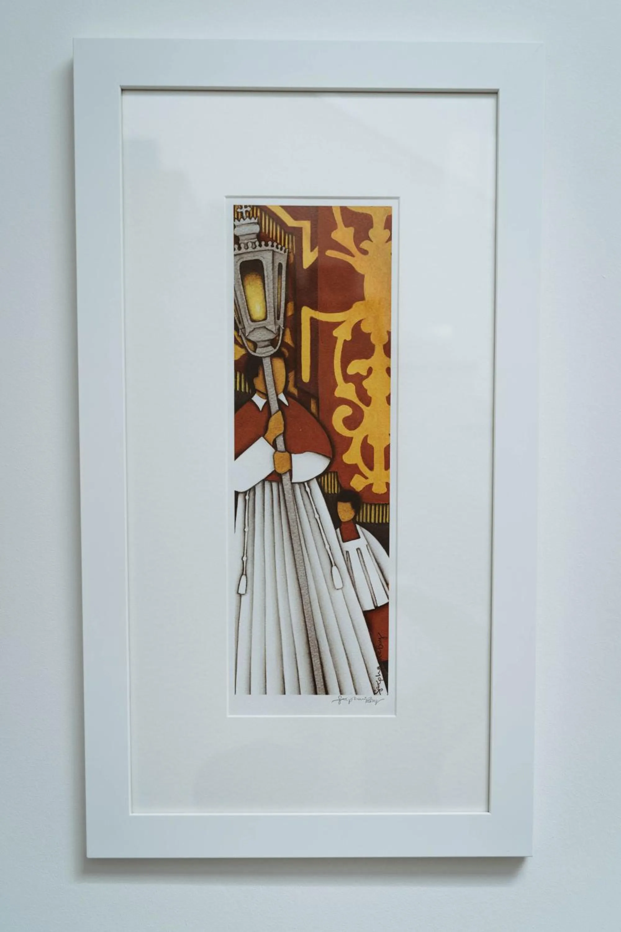 Decorative detail in Fauzia B&B