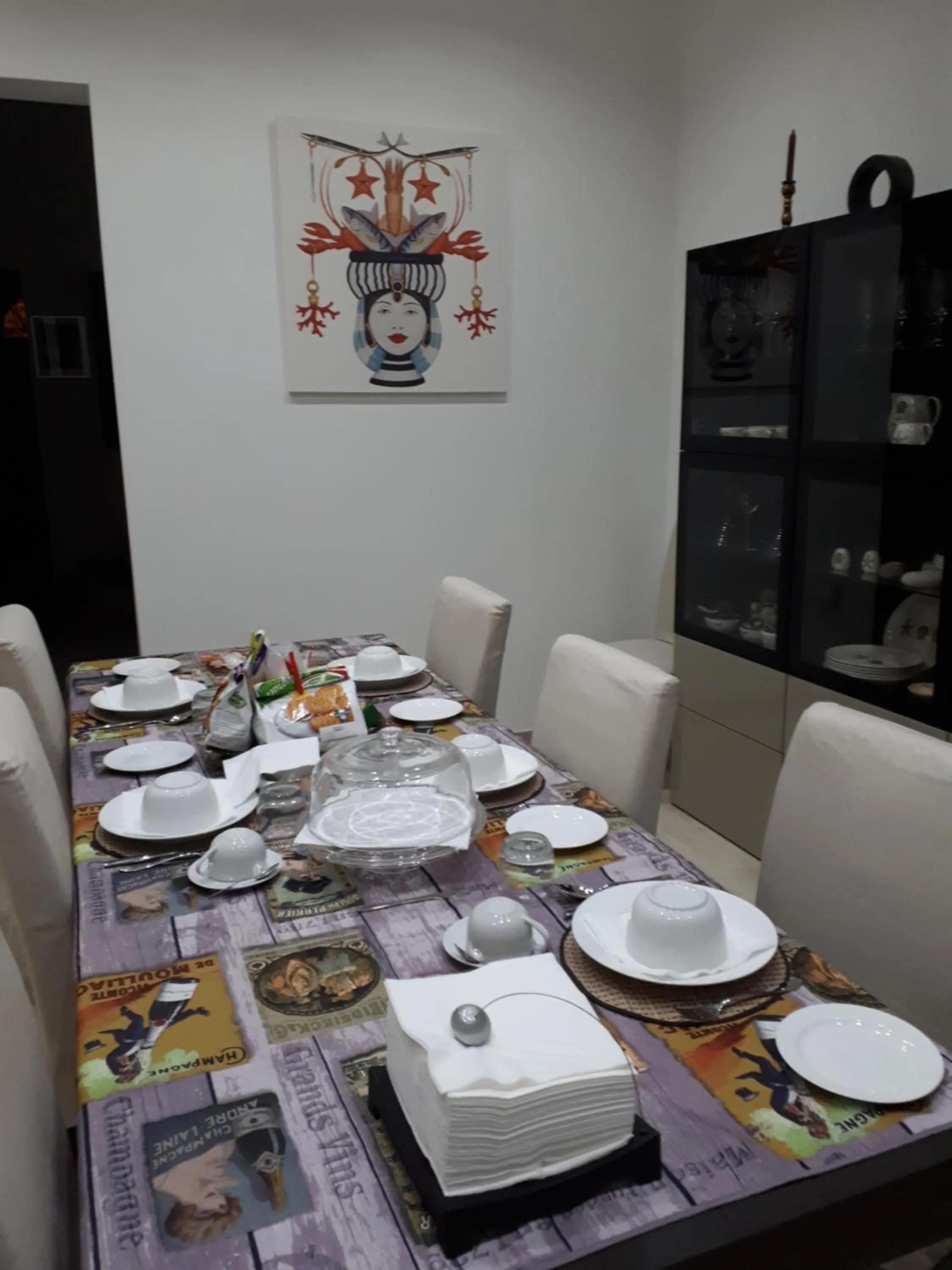 Food and drinks in Fauzia B&B