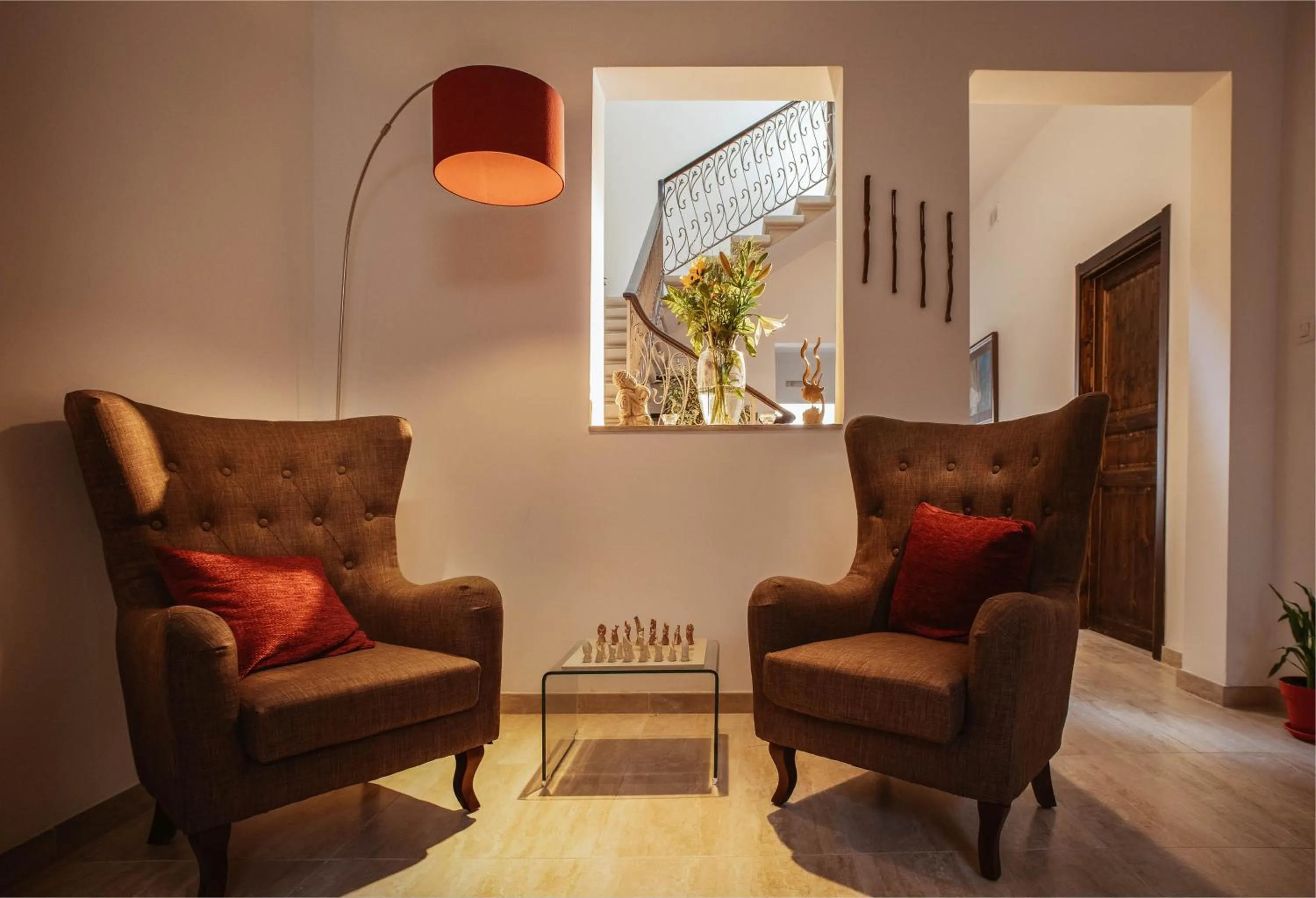 Lobby or reception in Fauzia B&B