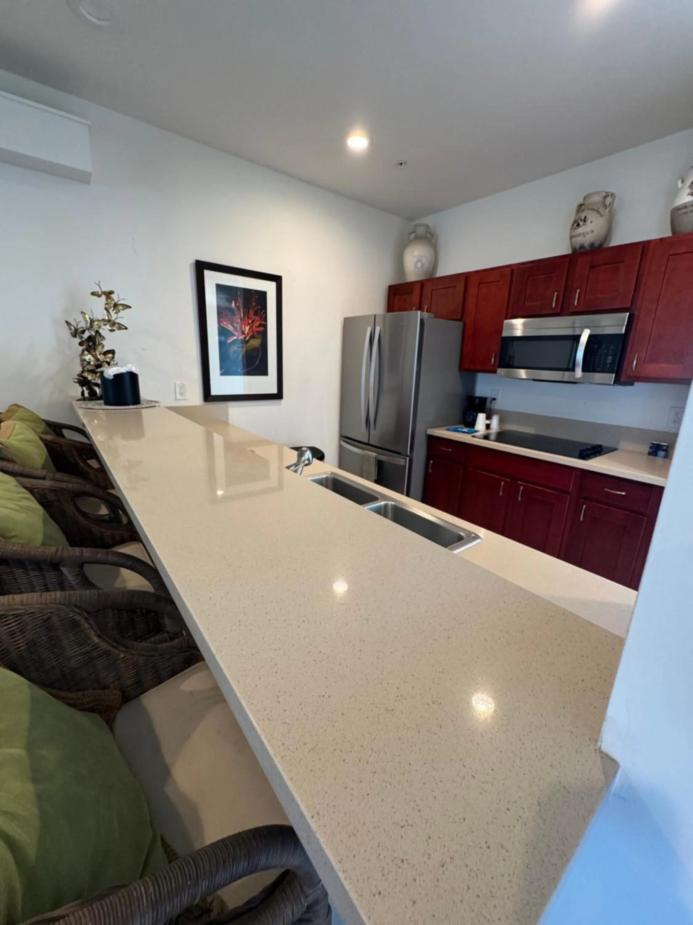 kitchen in Hotel Coral Reef