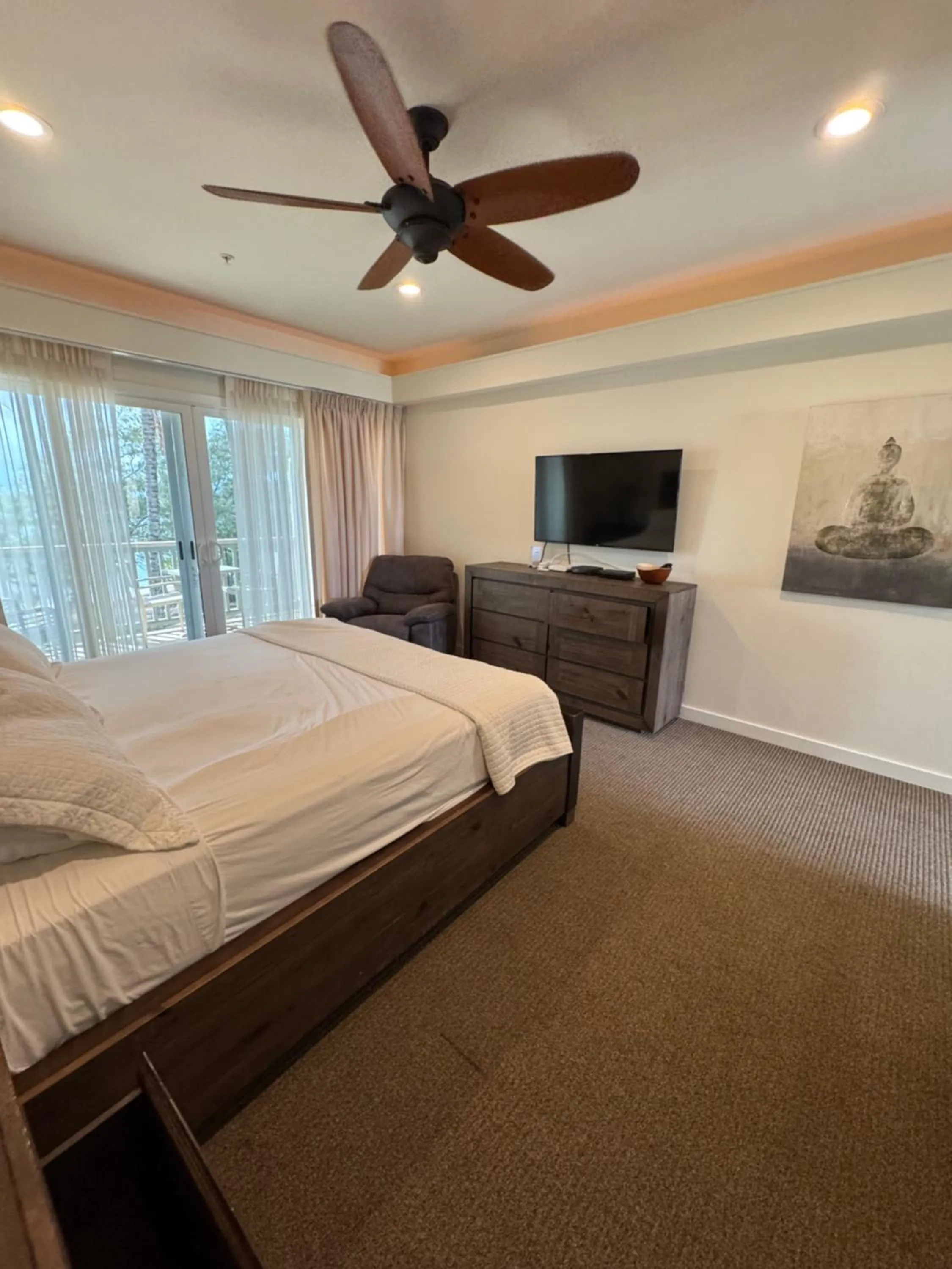 Bed in Hotel Coral Reef