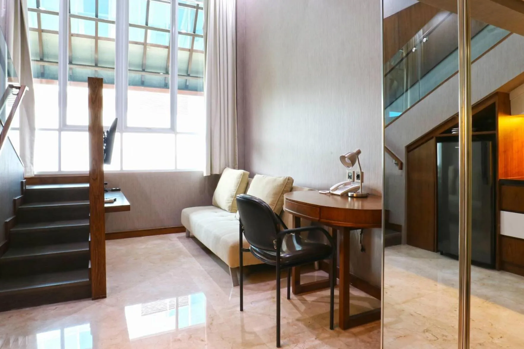 Living room in The Baile