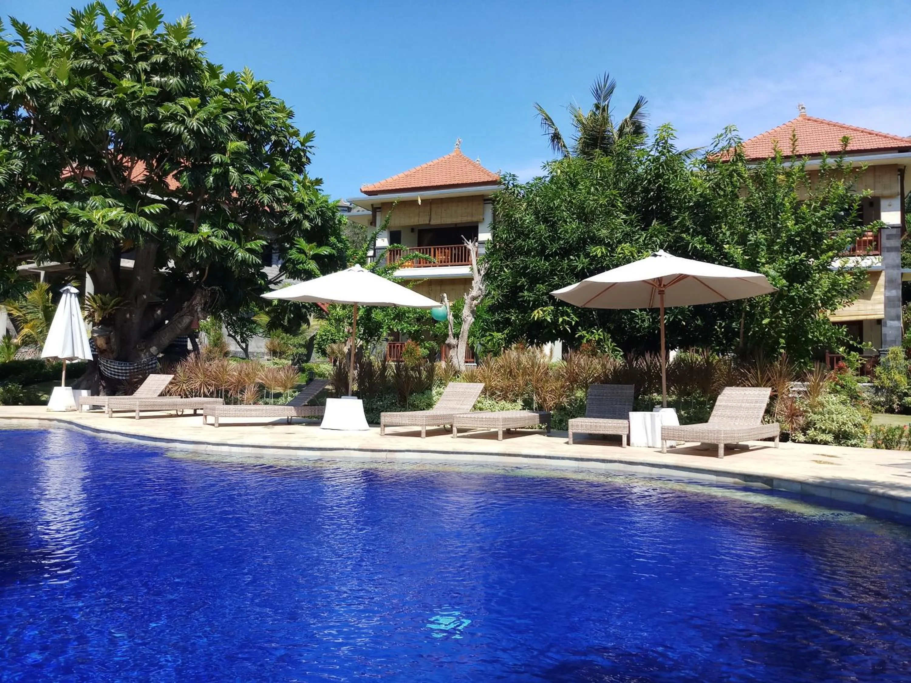 Swimming pool in Sukun Babonsay Villas