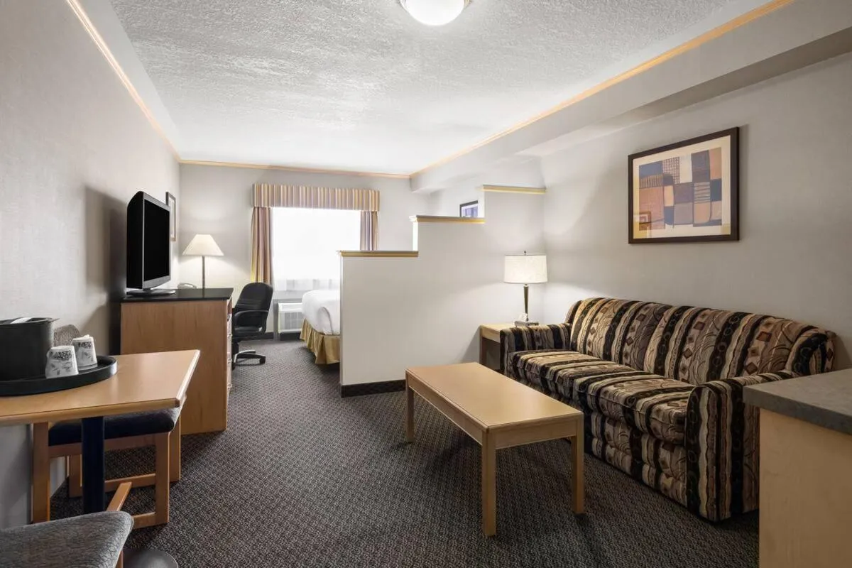 Living room in Travelodge by Wyndham Fort McMurray