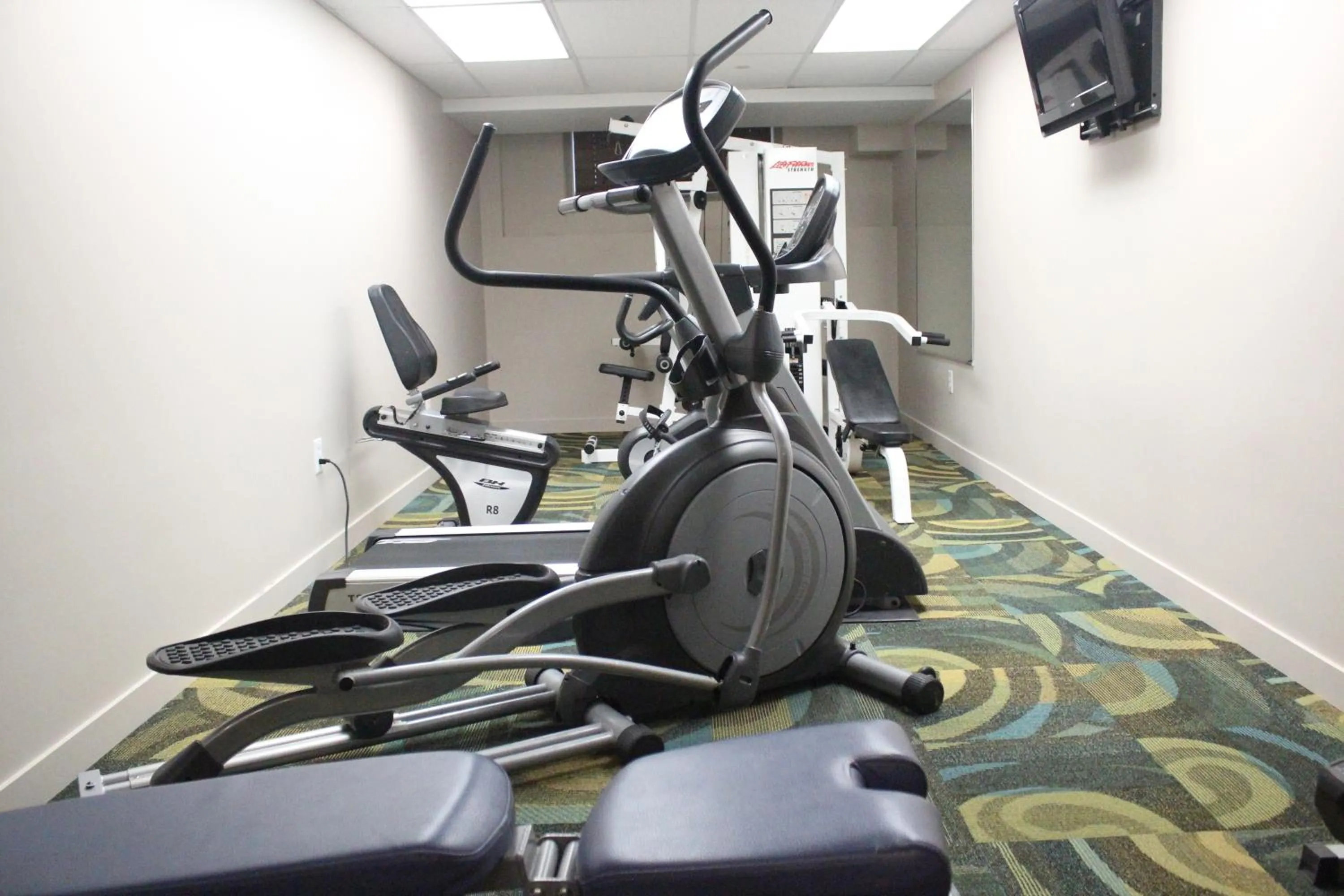 Fitness centre/facilities in Travelodge by Wyndham Fort McMurray