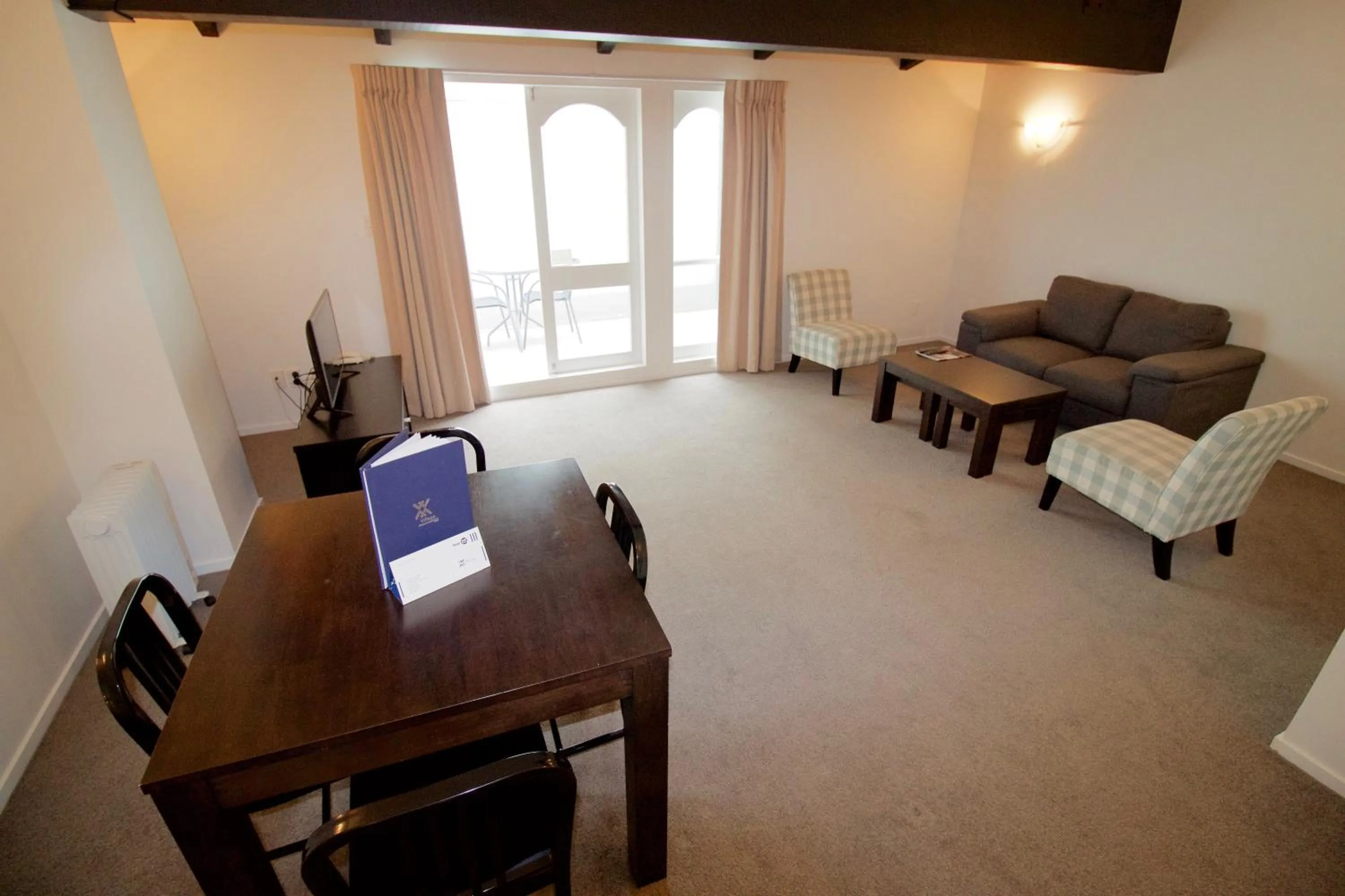 Living room in Willis Village