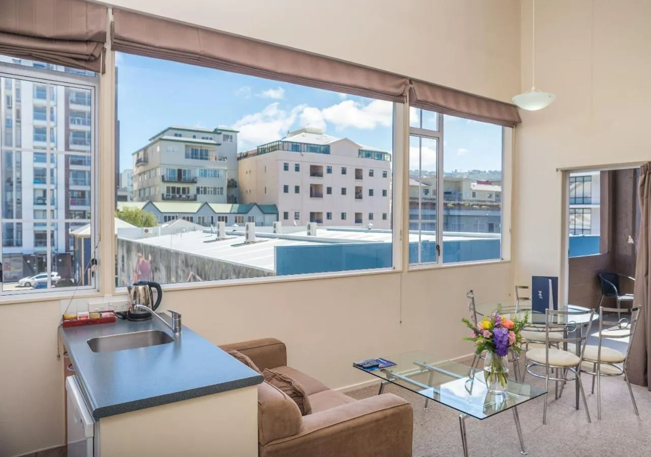 Living room in Courtenay Village