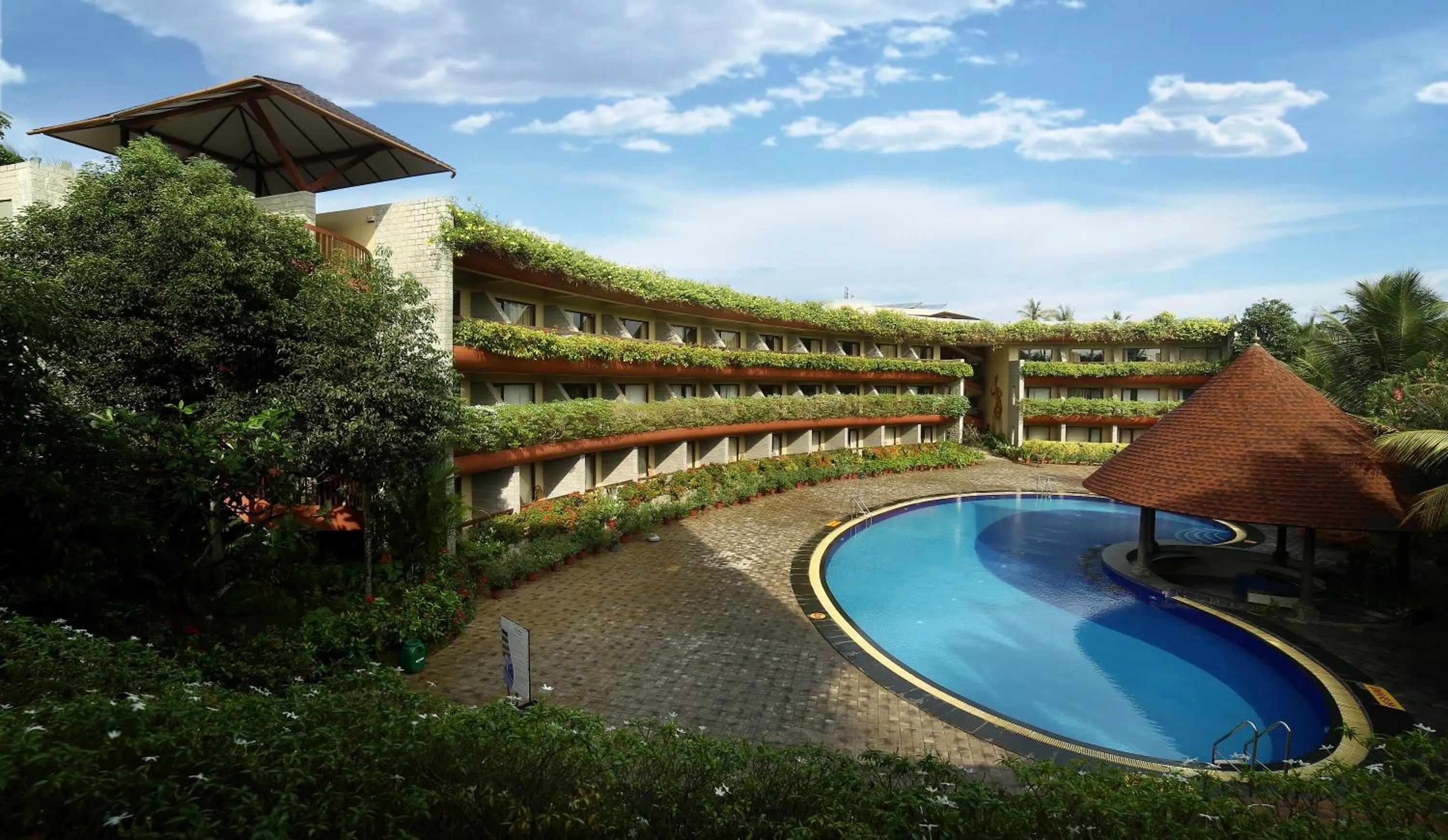 View (from property/room) in Uday Suites - The Airport Hotel