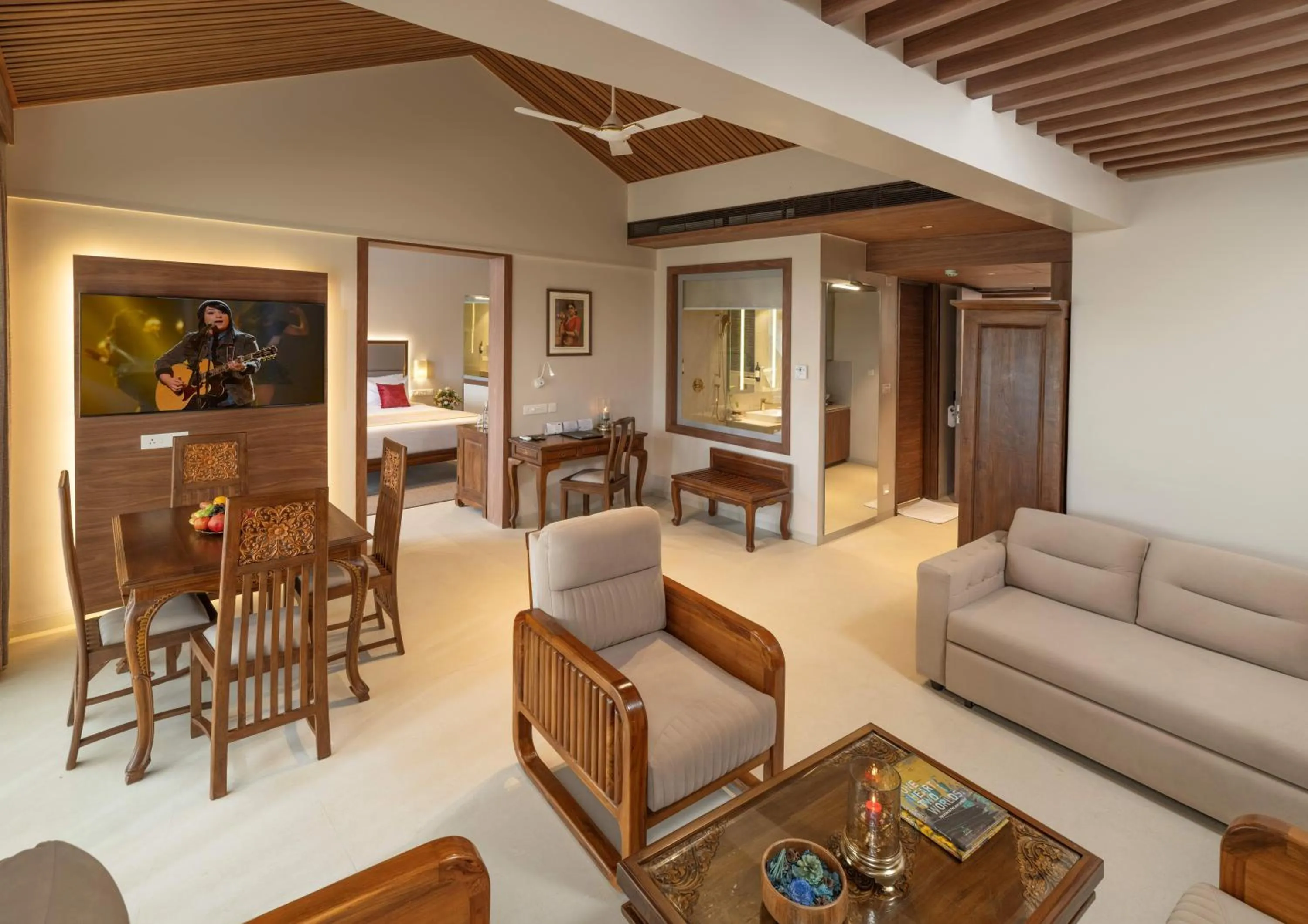 Bedroom in Uday Suites - The Airport Hotel