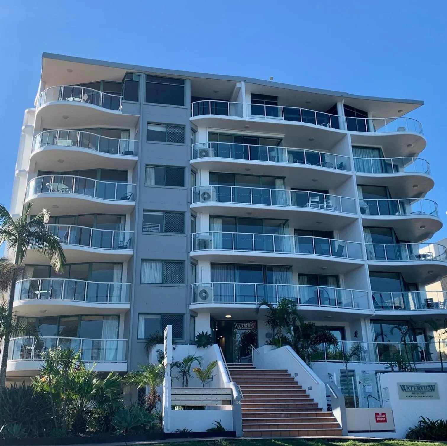 Facade/entrance in Waterview Resort