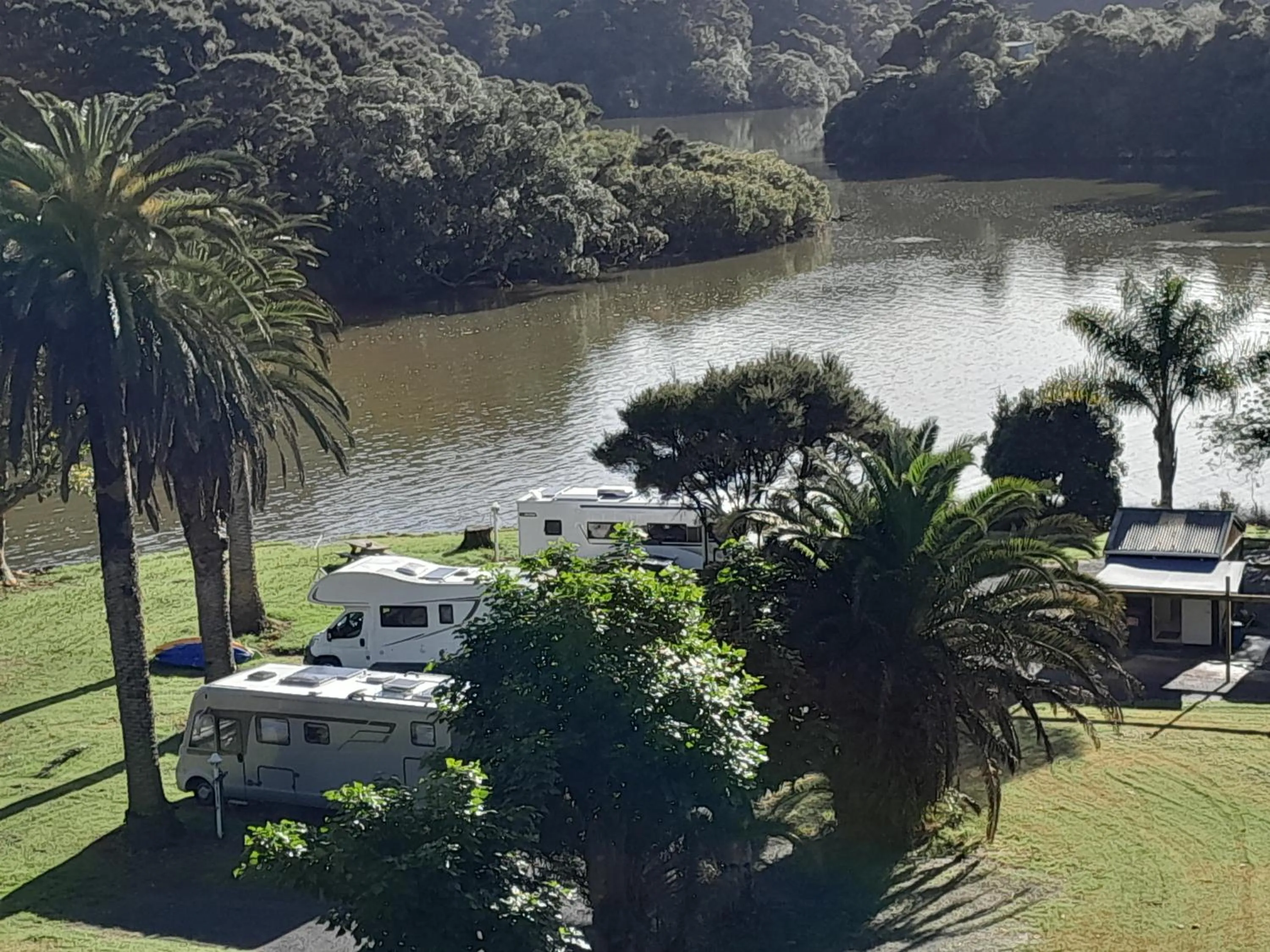 River view in Waterfalls Estate - Motel & Campground