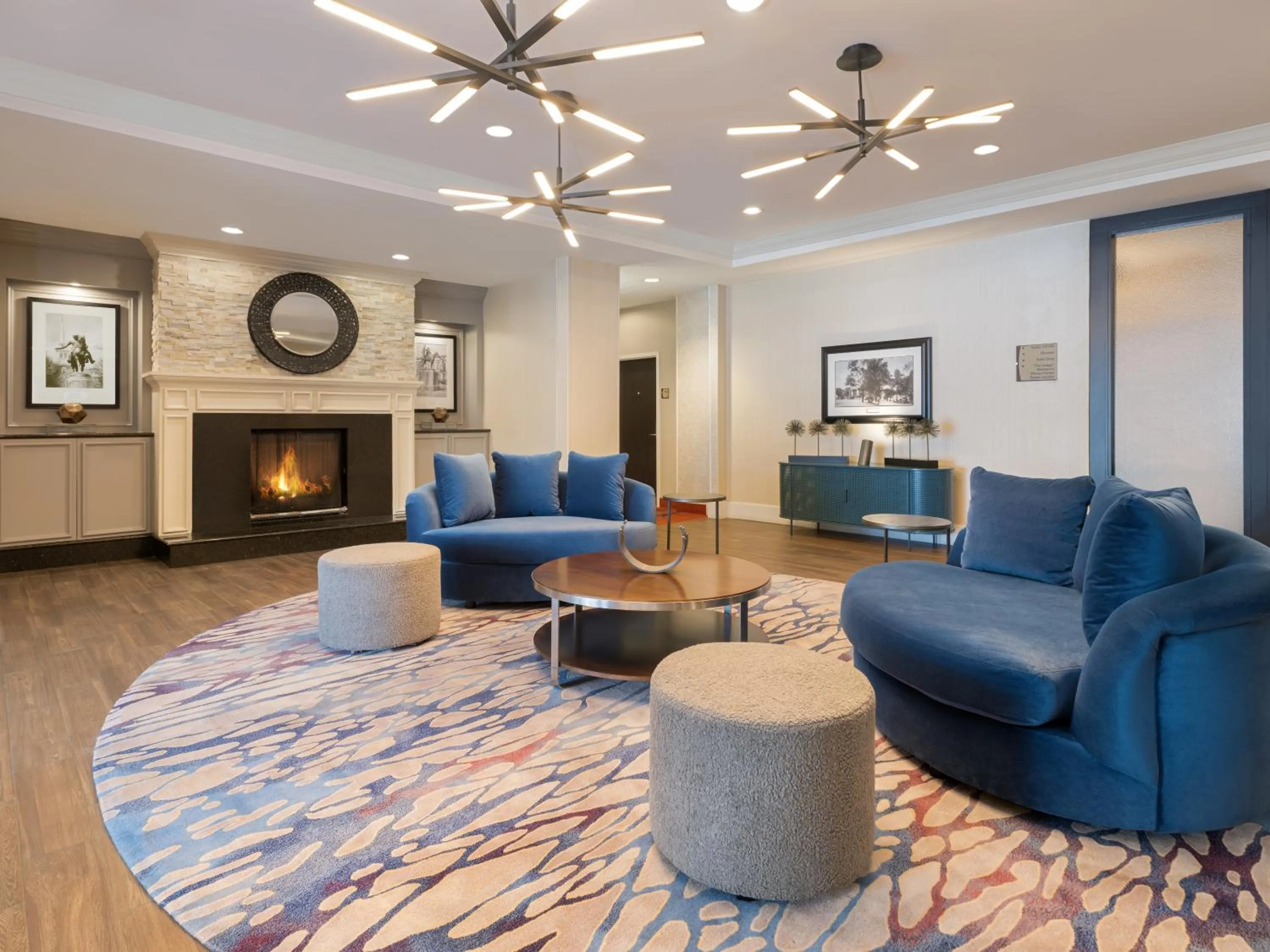 Lobby or reception in Homewood Suites by Hilton Boston Cambridge-Arlington, MA