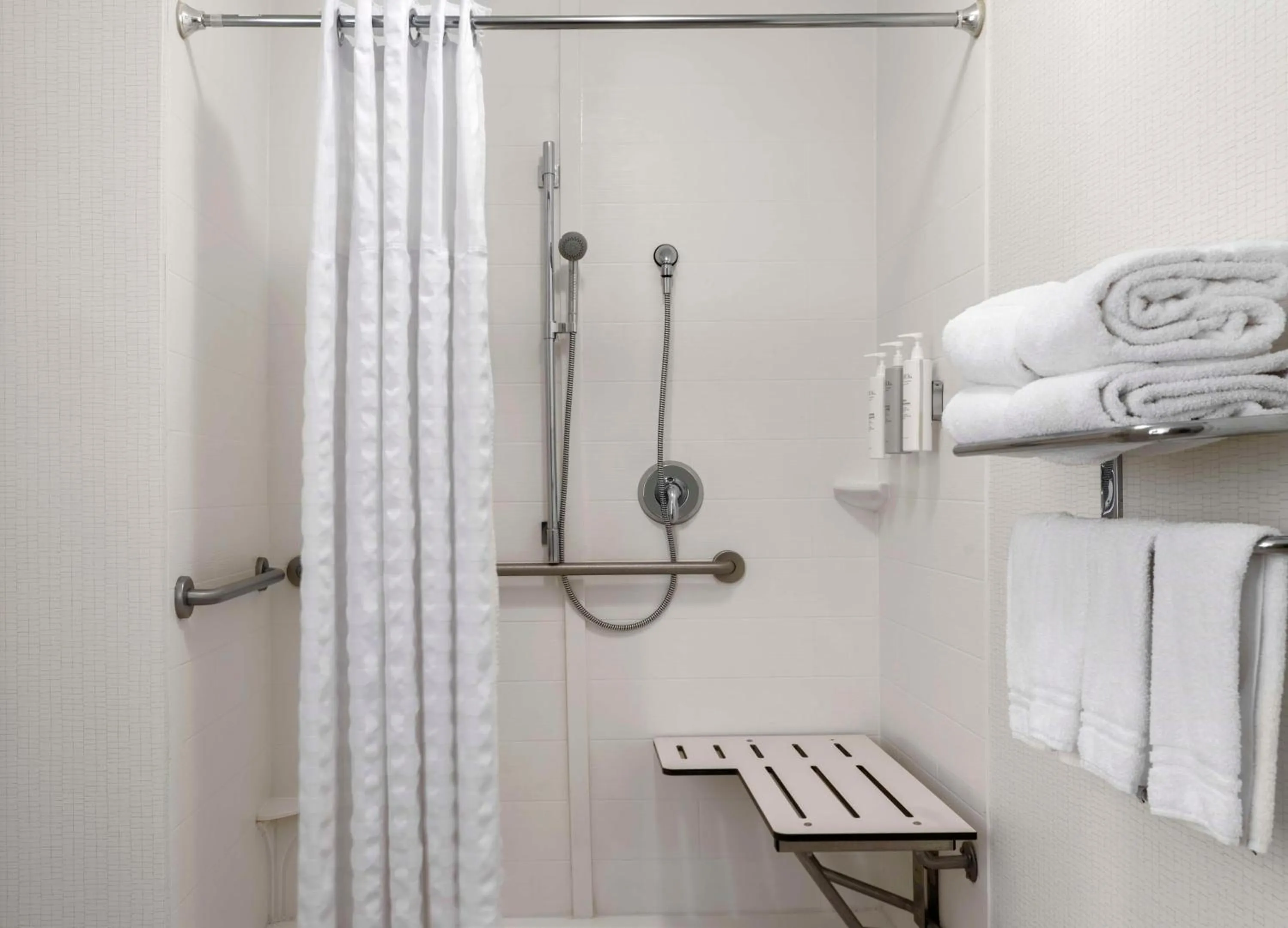 Bathroom in Homewood Suites by Hilton Boston Cambridge-Arlington, MA