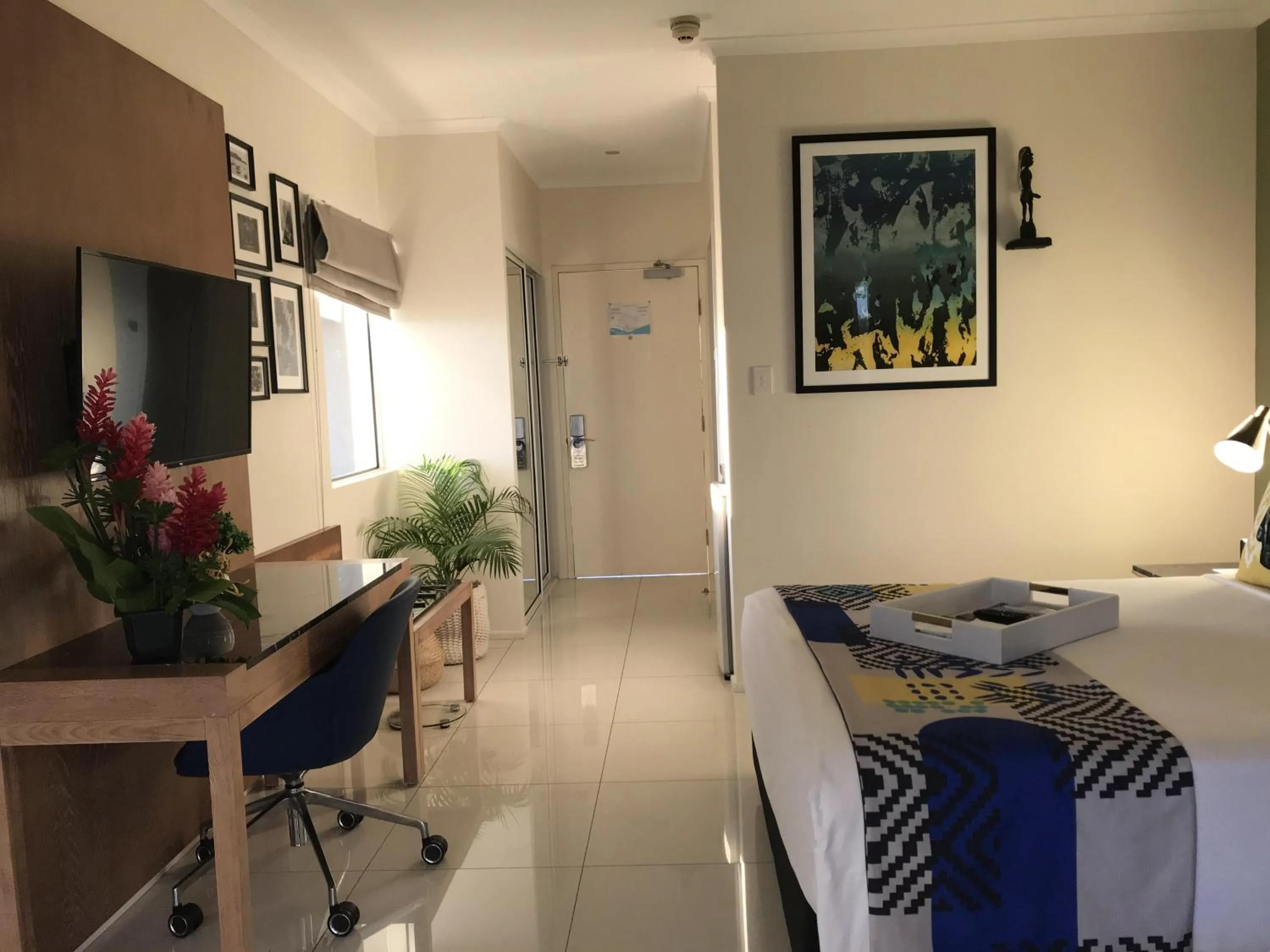 Bed in Heritage Park Hotel