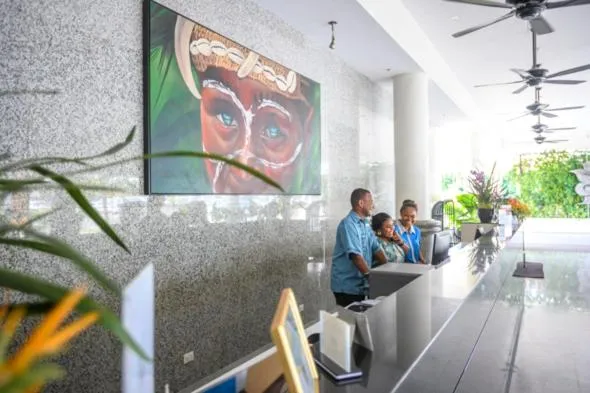 People in Heritage Park Hotel