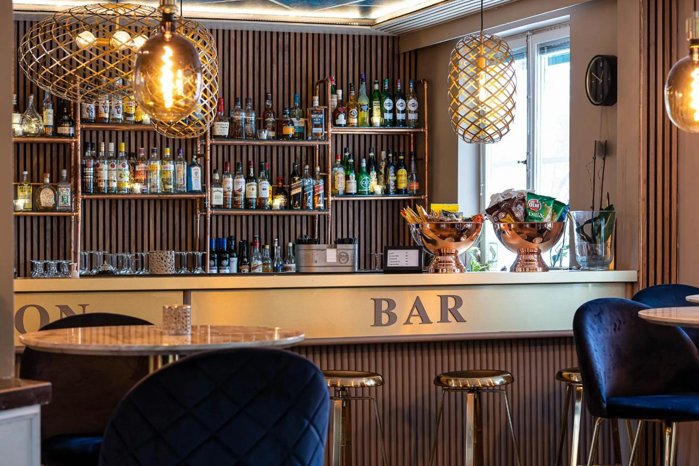 Lobby or reception in Hotell Arkad