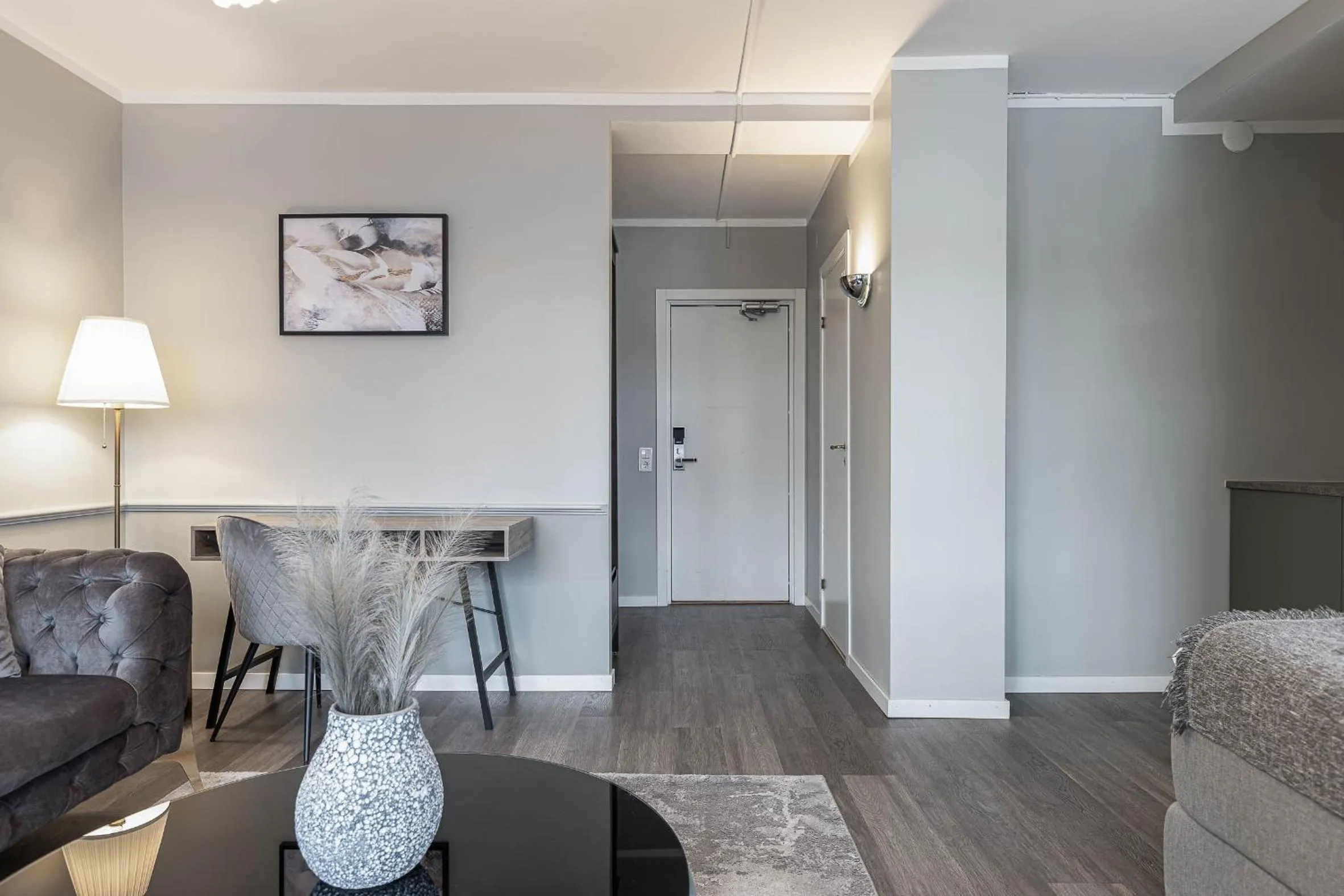 Living room in Hotell Arkad