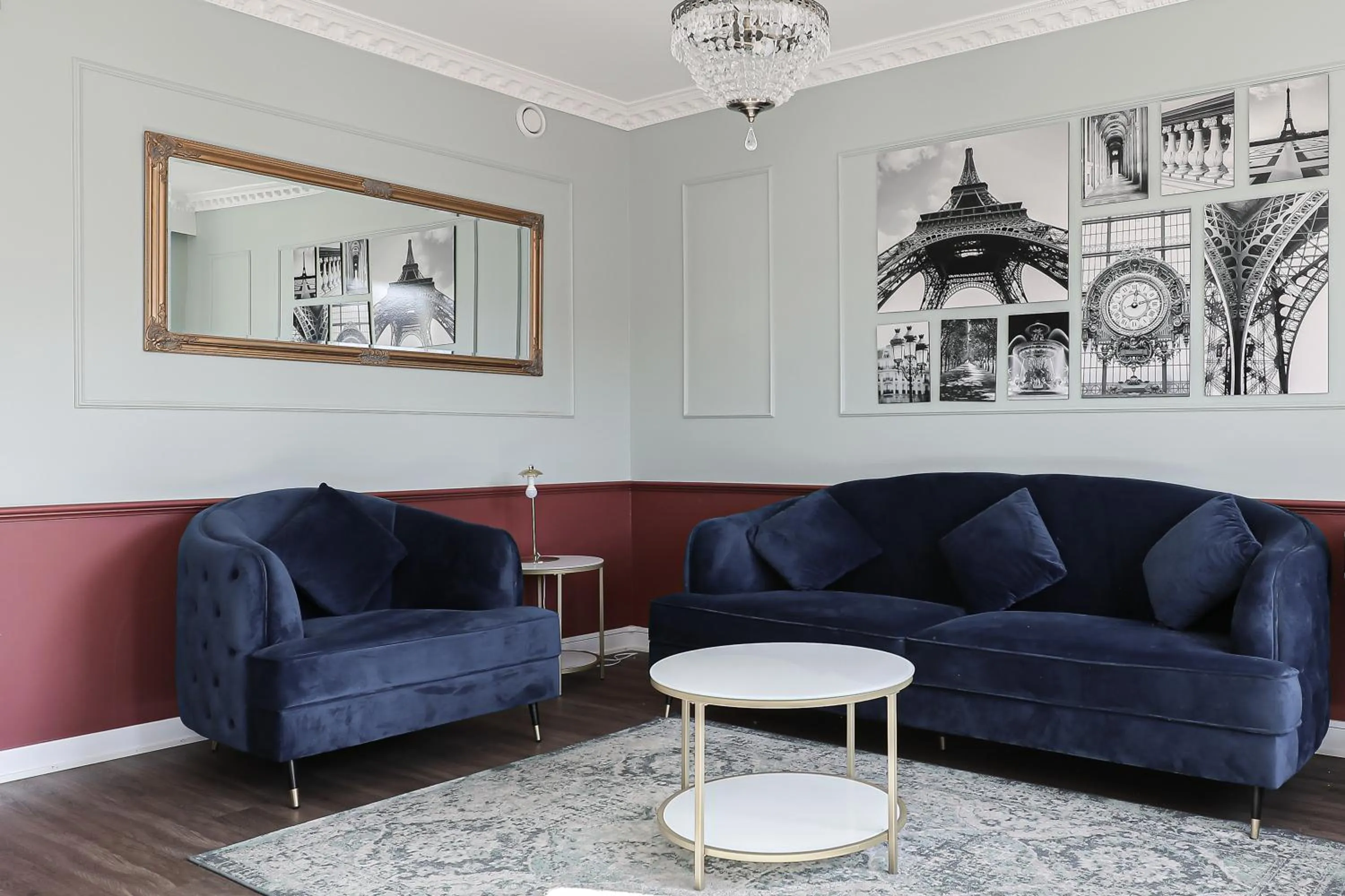 Living room in Hotell Arkad