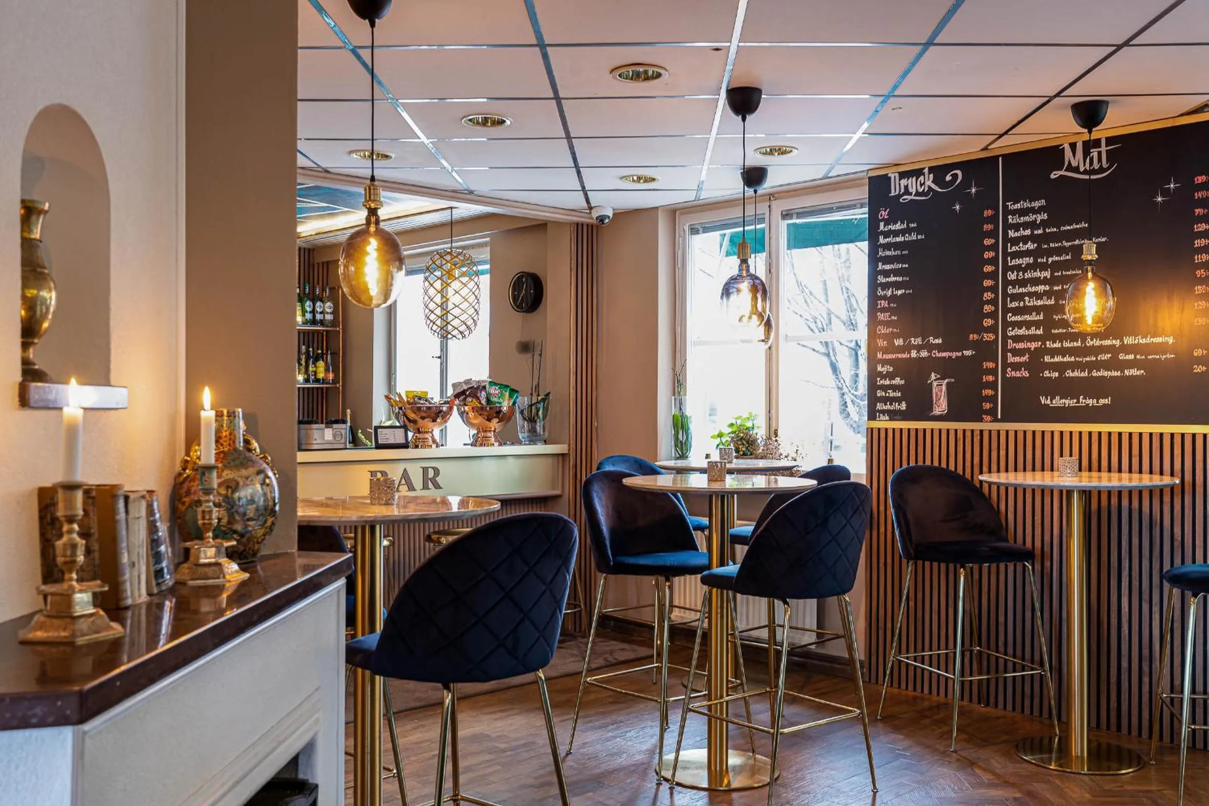 Living room in Hotell Arkad