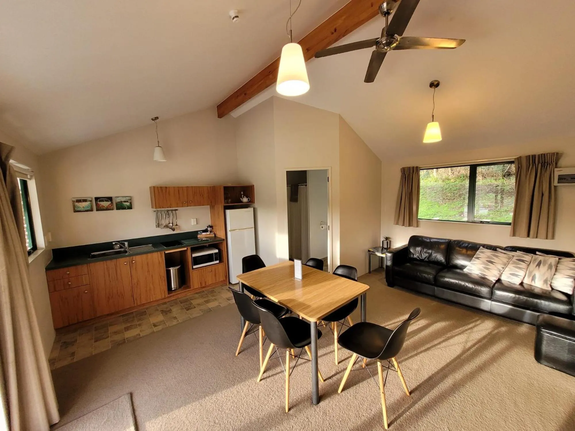 kitchen in Waitomo TOP 10 Holiday Park