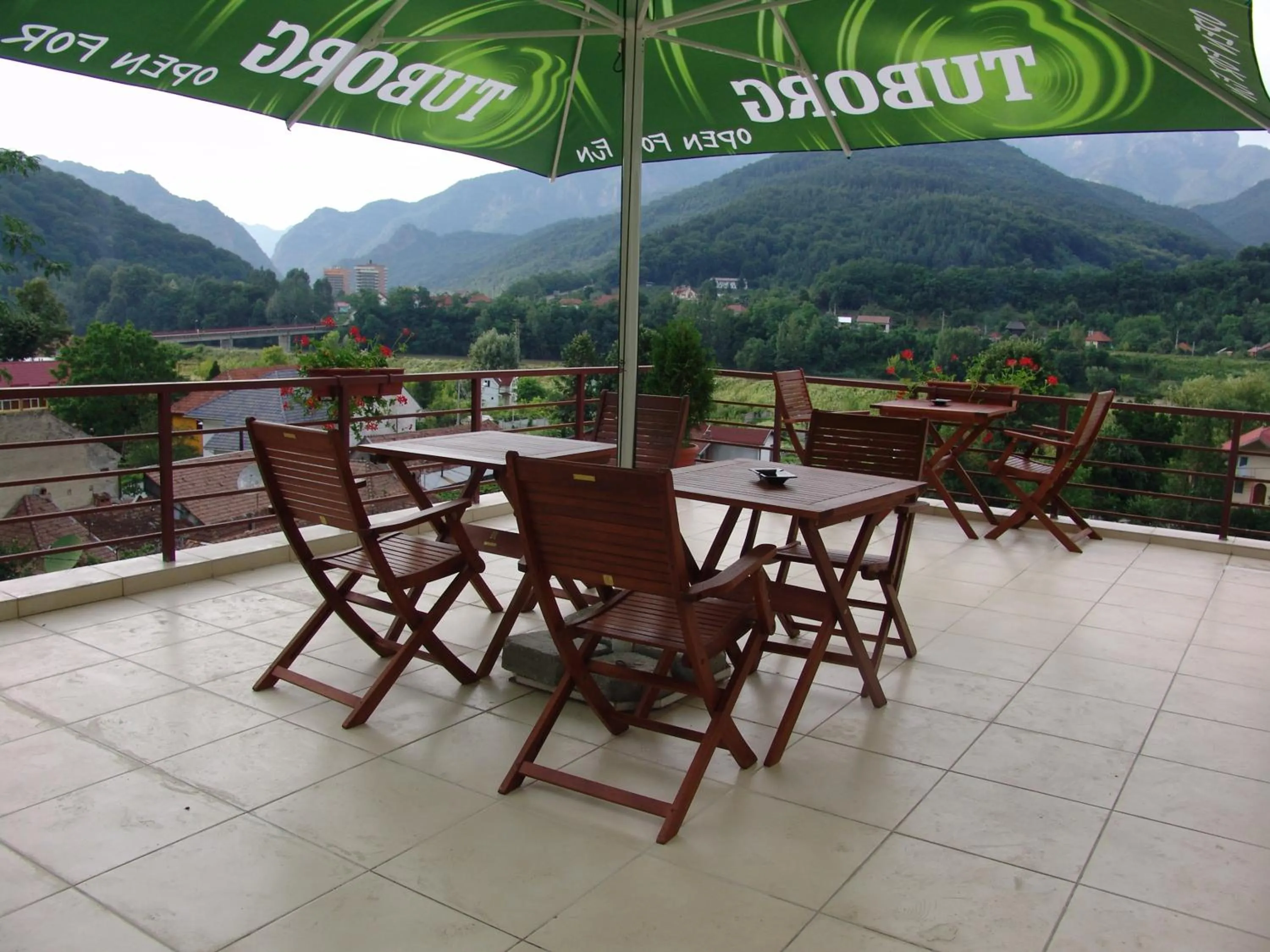 Balcony/Terrace in Hotel Orizont Cozia