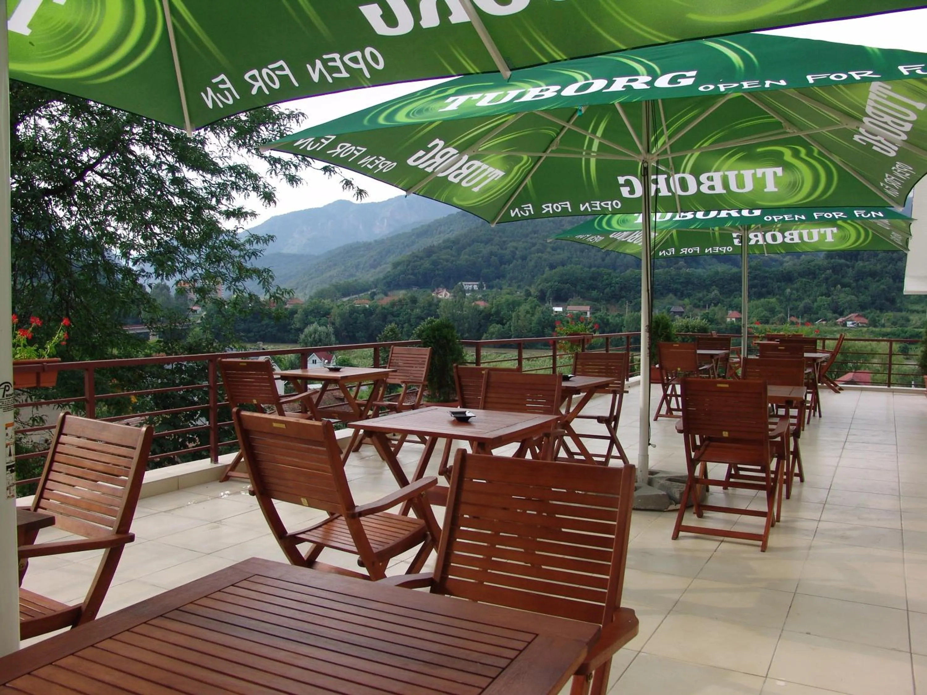 Seating area in Hotel Orizont Cozia