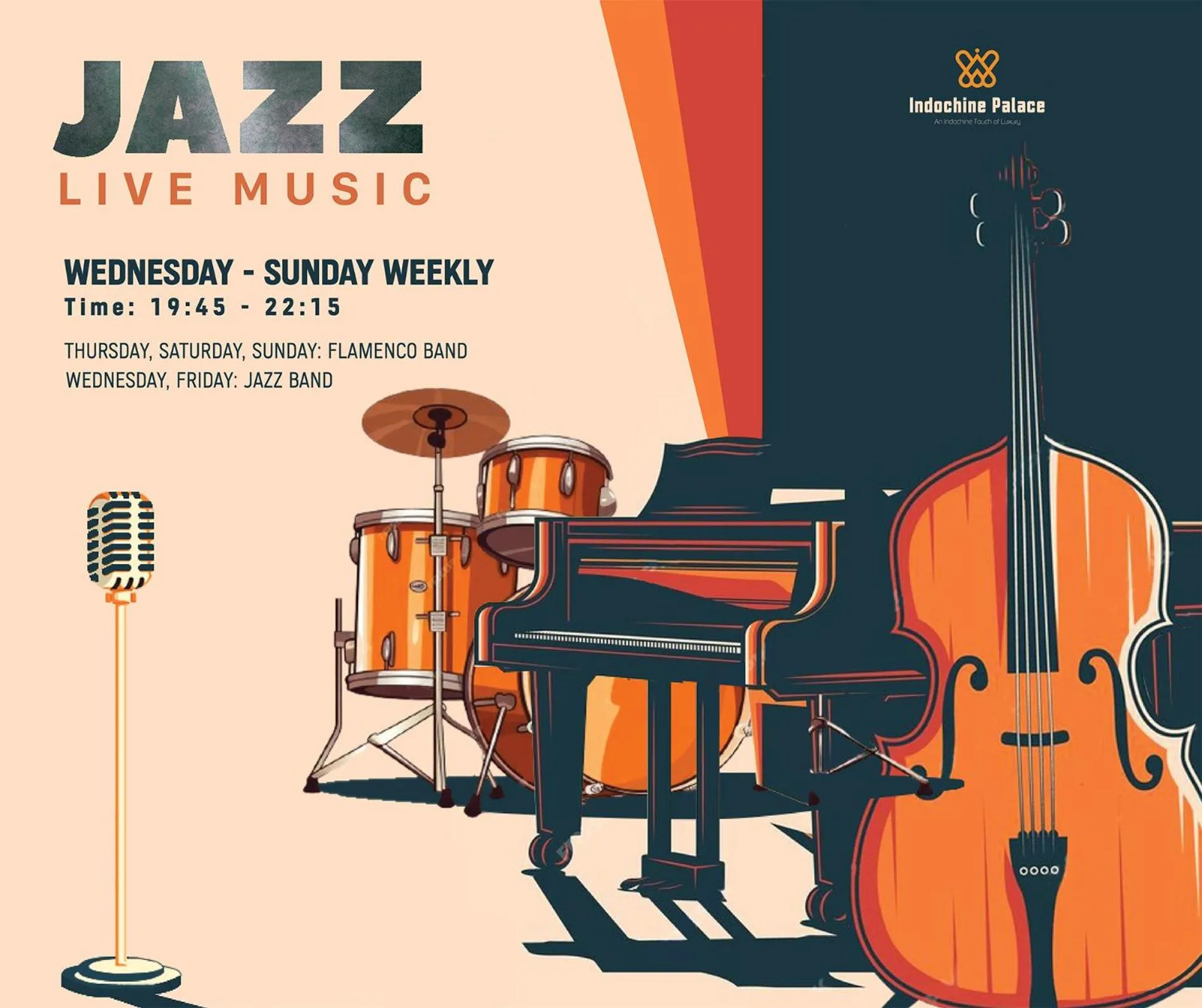 Lounge or bar in Indochine Palace