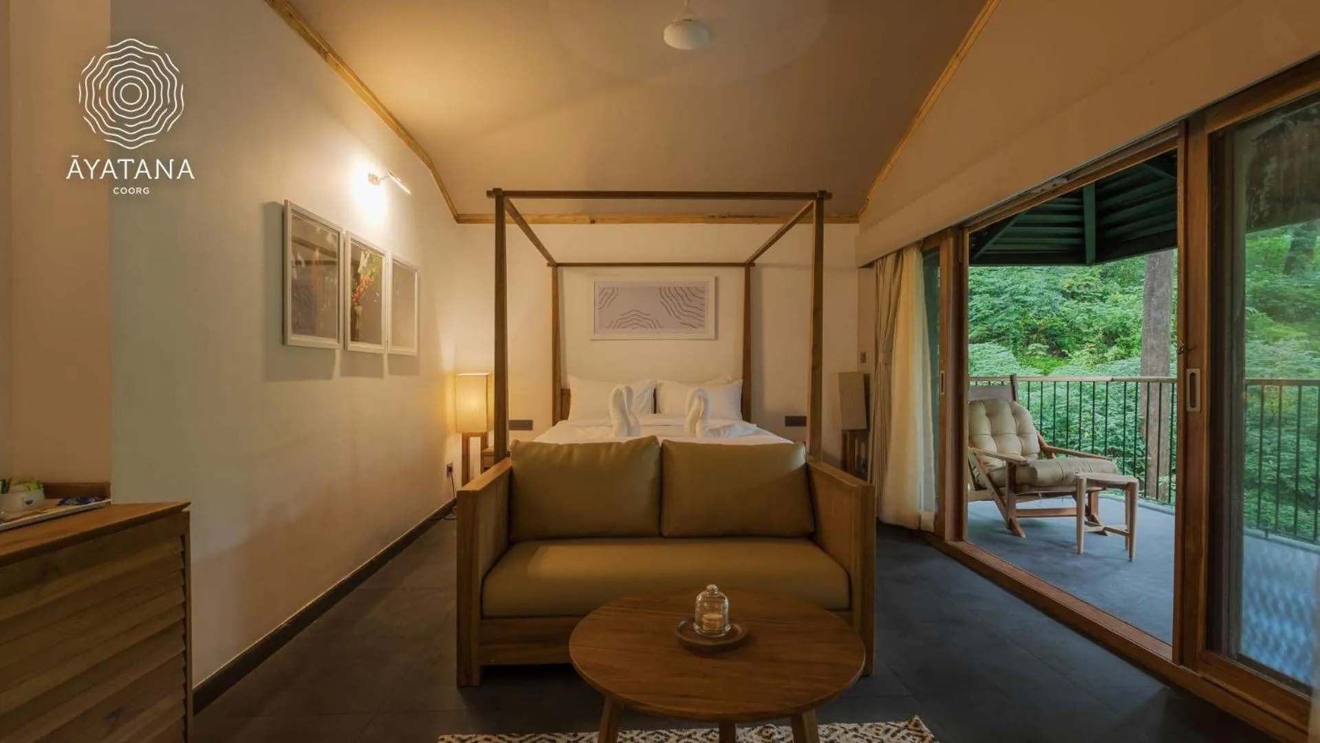 Bedroom in Ayatana Coorg