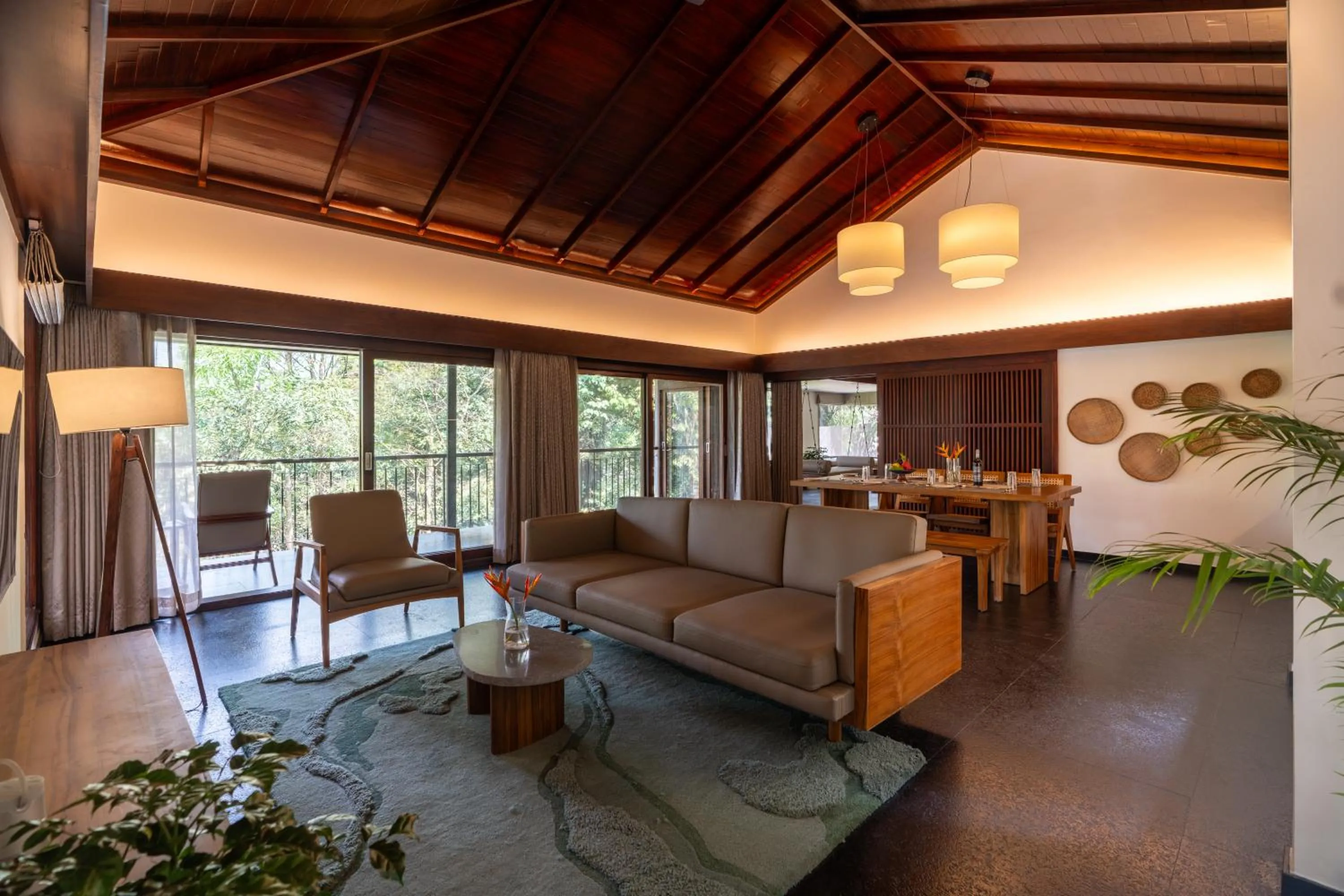 Living room in Ayatana Coorg