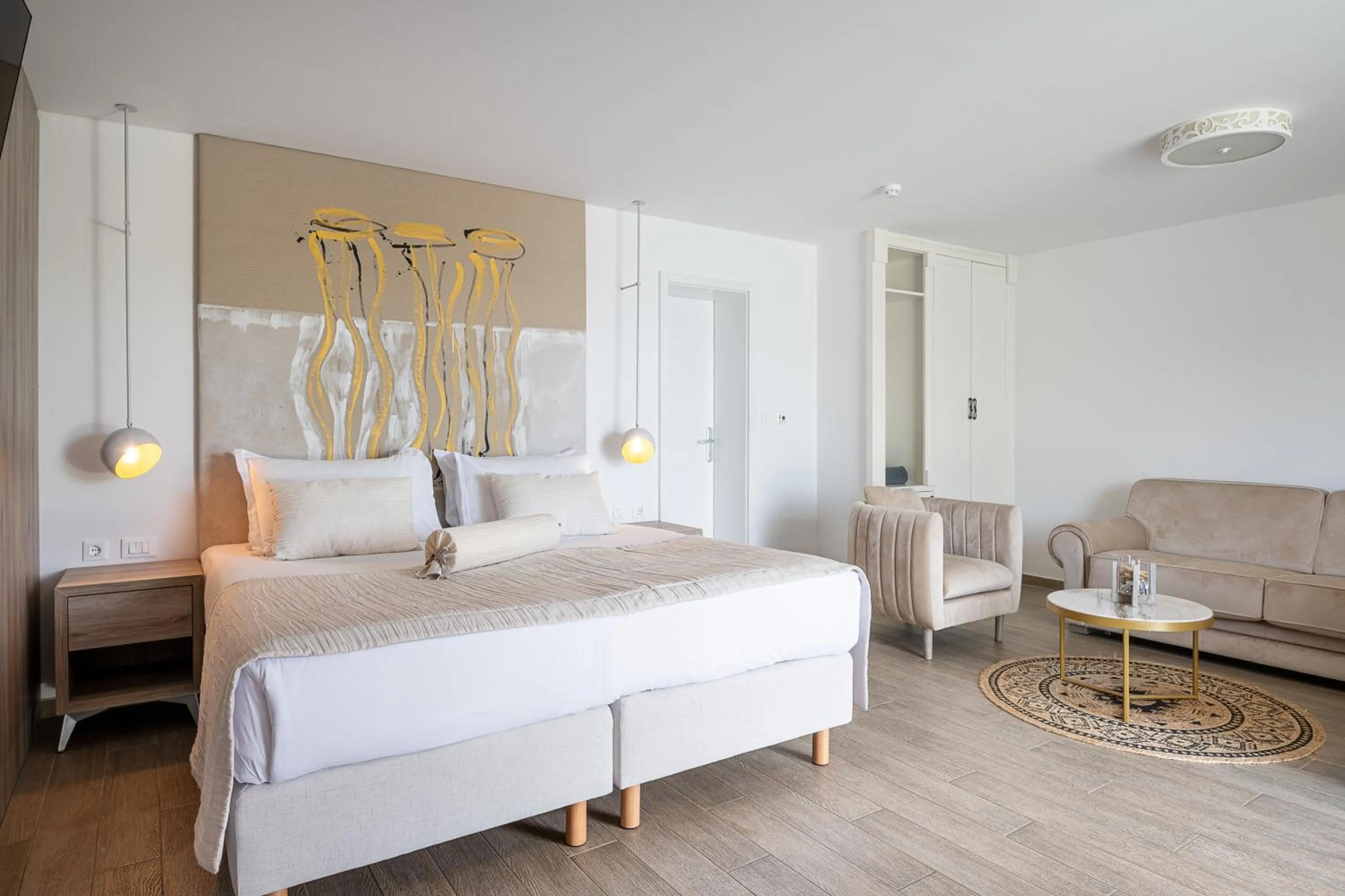 Bedroom, Bed in Hotel Cavtat