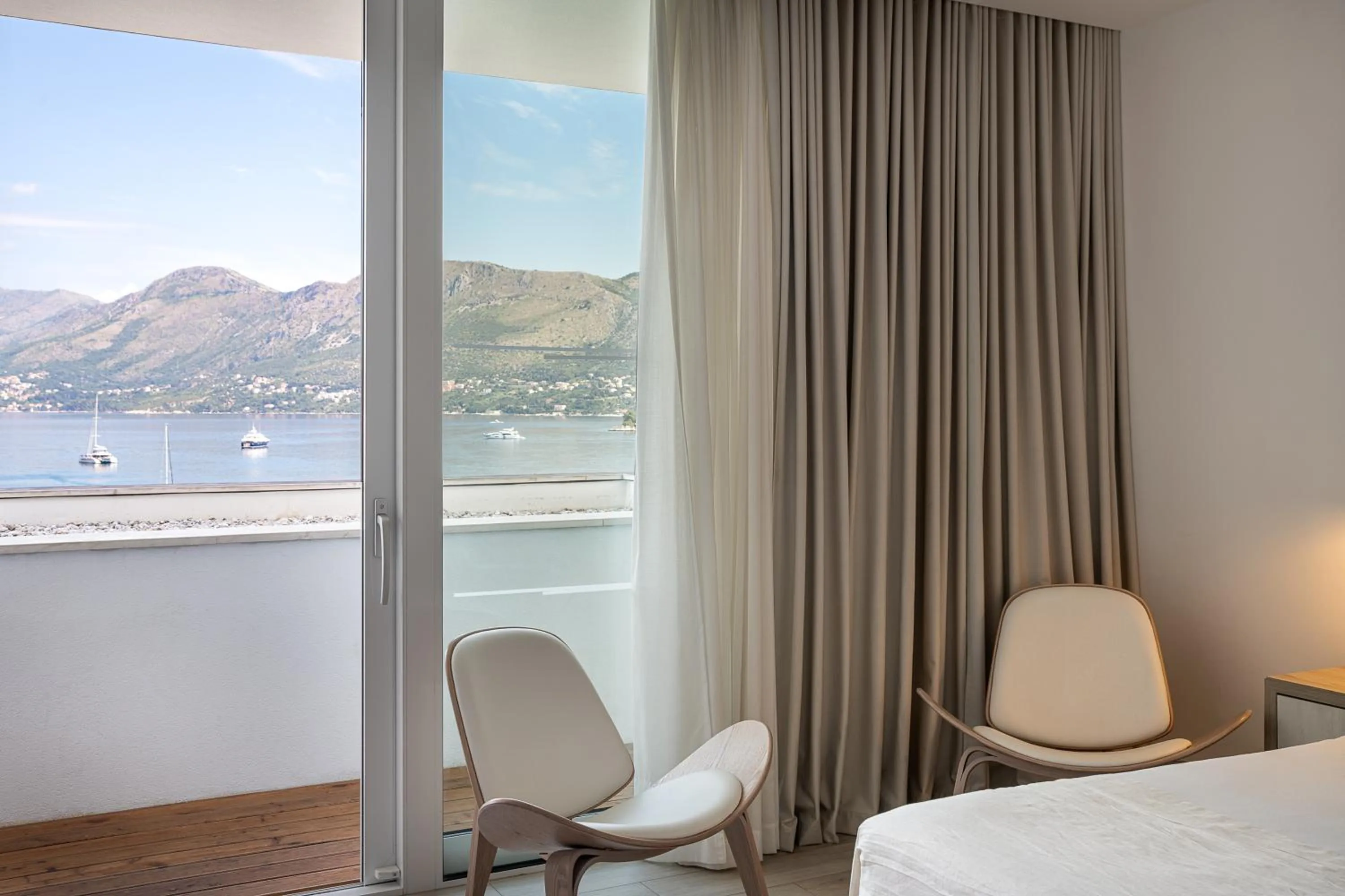 Bedroom, Bed in Hotel Cavtat