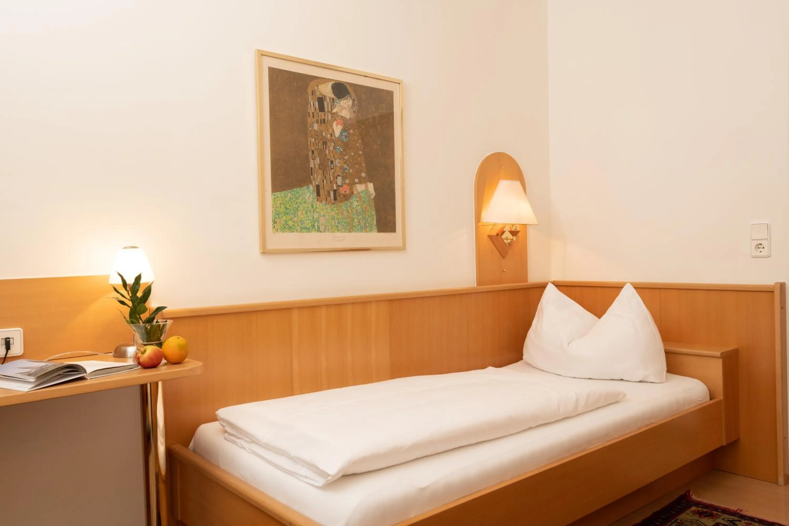 Photo of the whole room, Bed in Hotel Liebetegger-Klagenfurt