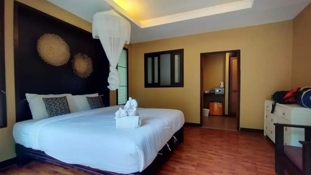 Bedroom, Bed in Thanya Beach Resort - SHA Plus