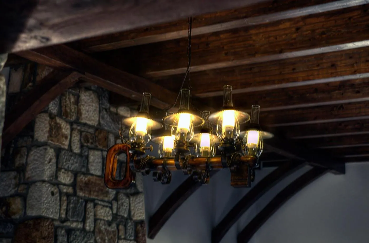 Decorative detail in To Xilino Chorio