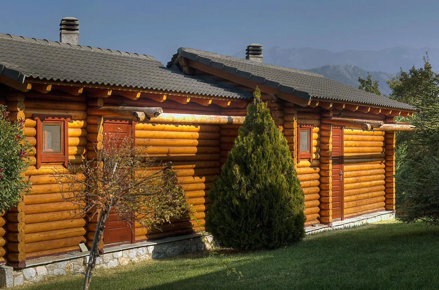 Facade/entrance in To Xilino Chorio
