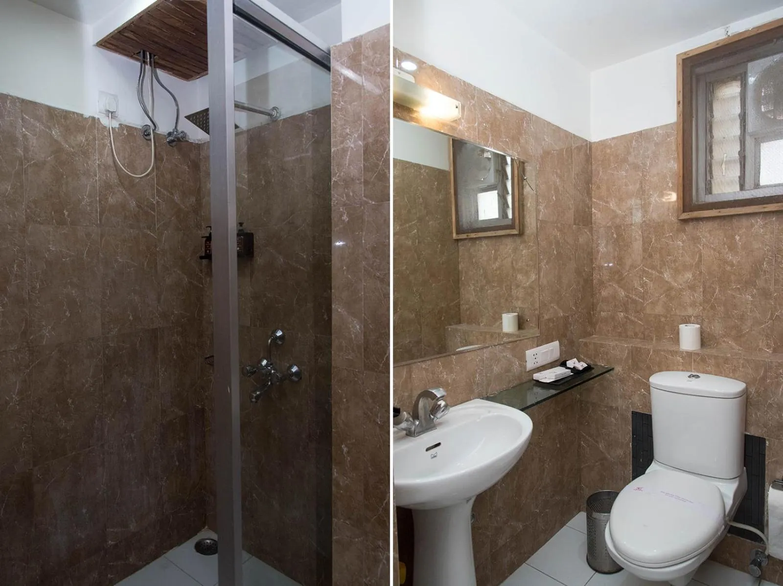 Toilet in Raghu Mahal Hotel