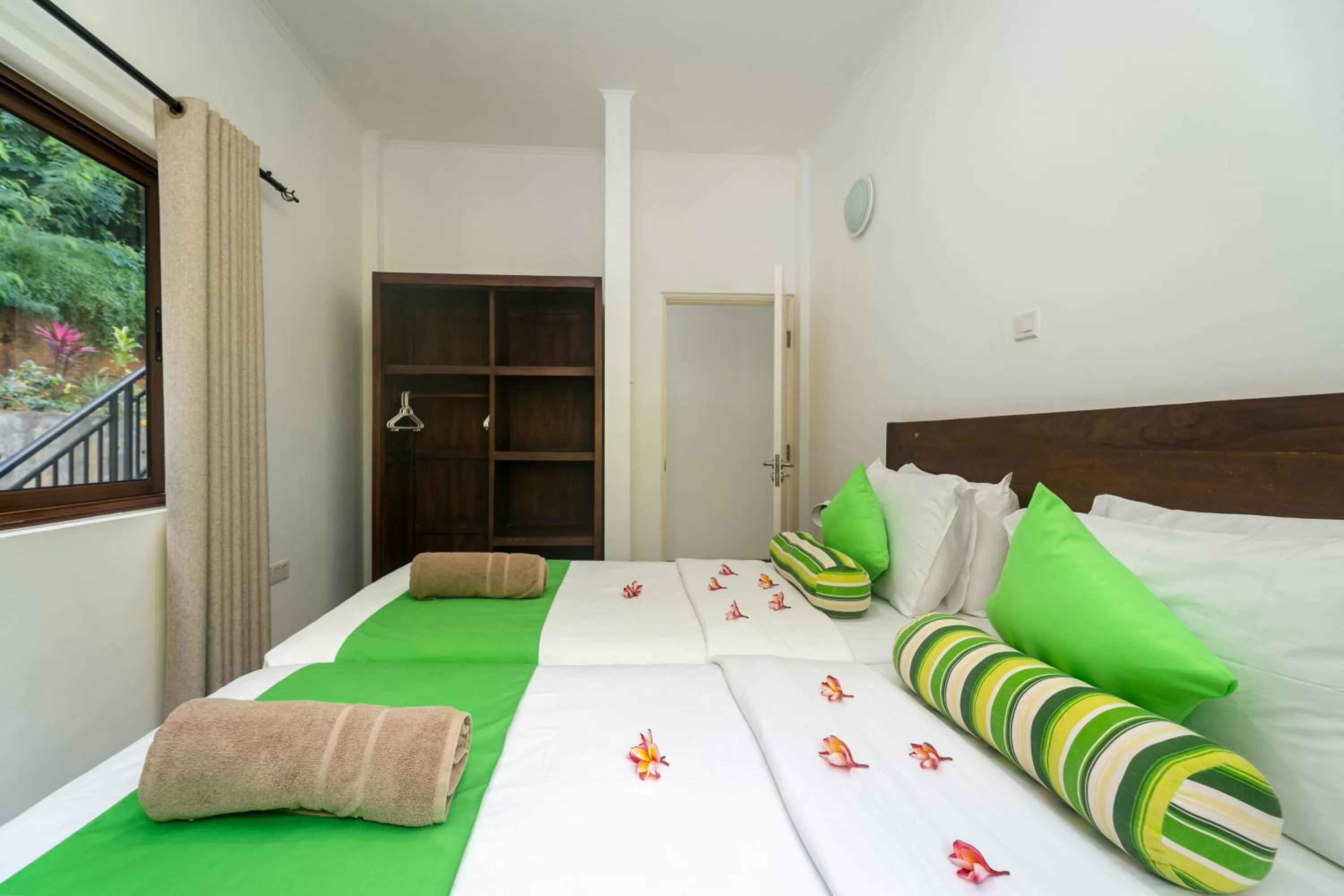 Bed in Kanasuk Self catering Apartments