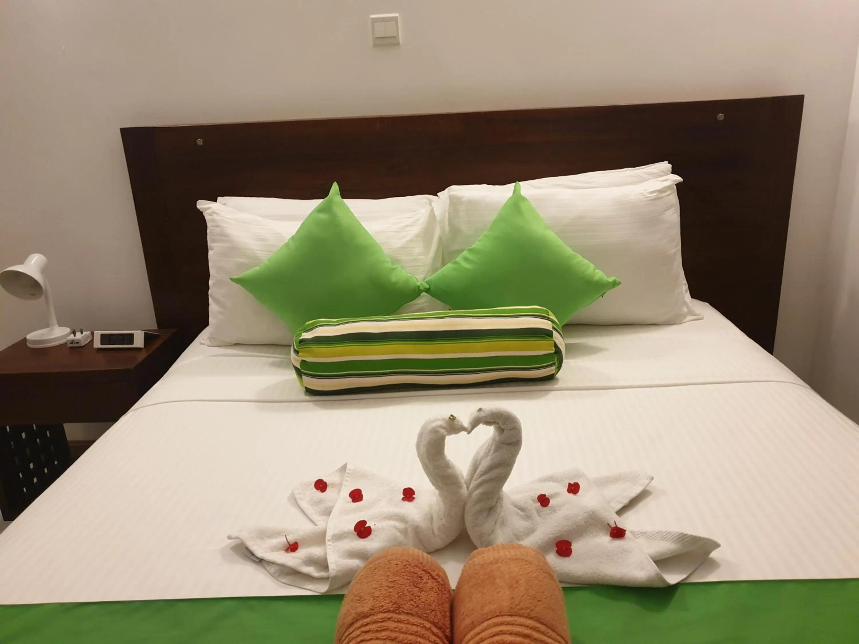 Bed in Kanasuk Self catering Apartments