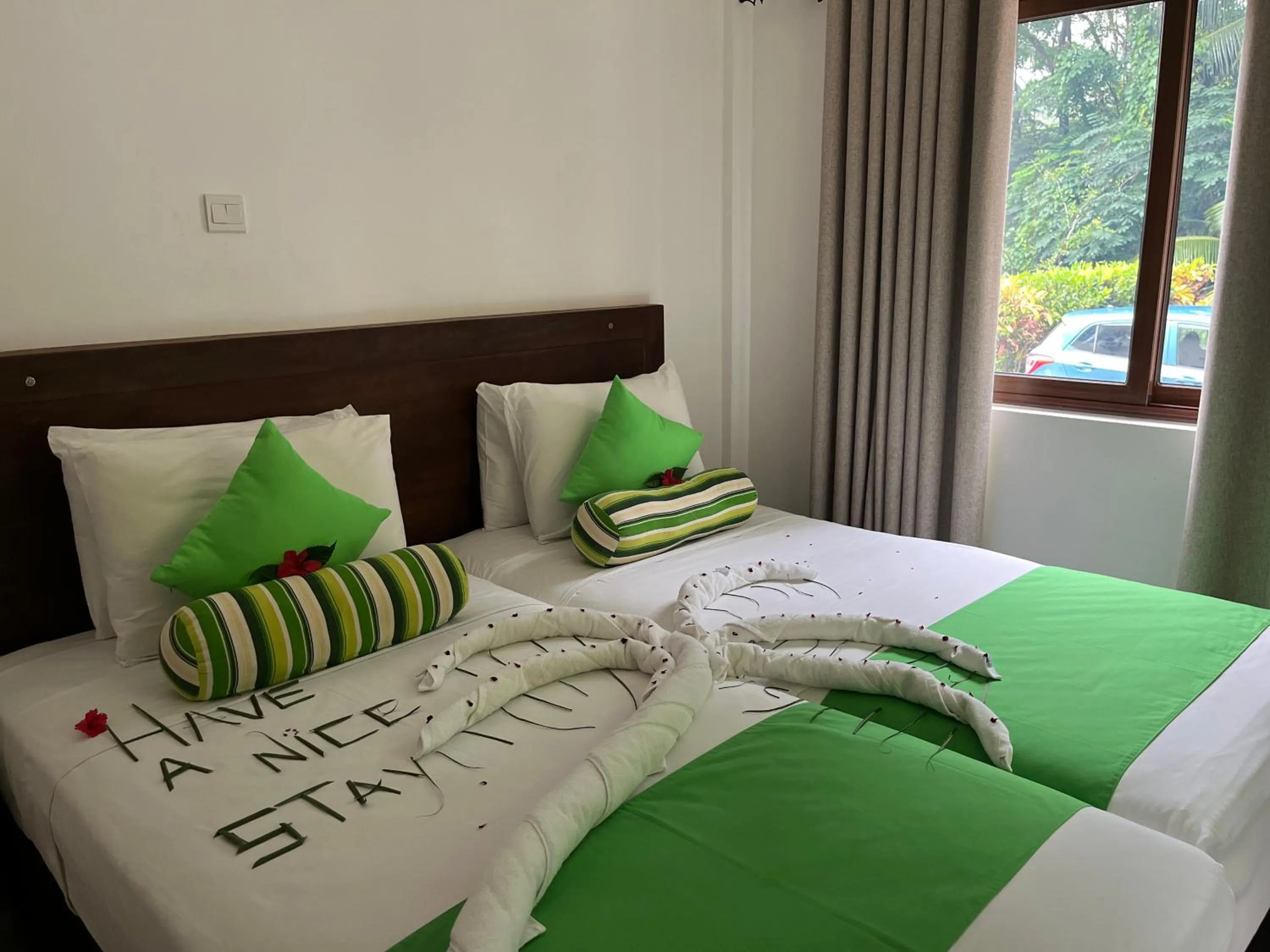 Bed in Kanasuk Self catering Apartments