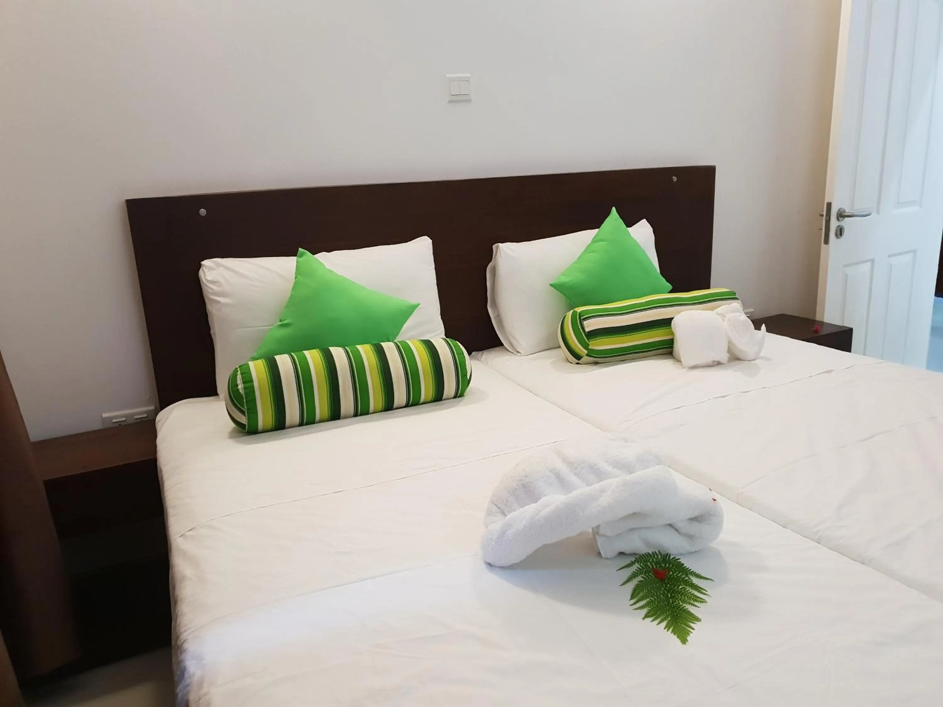 Bed in Kanasuk Self catering Apartments