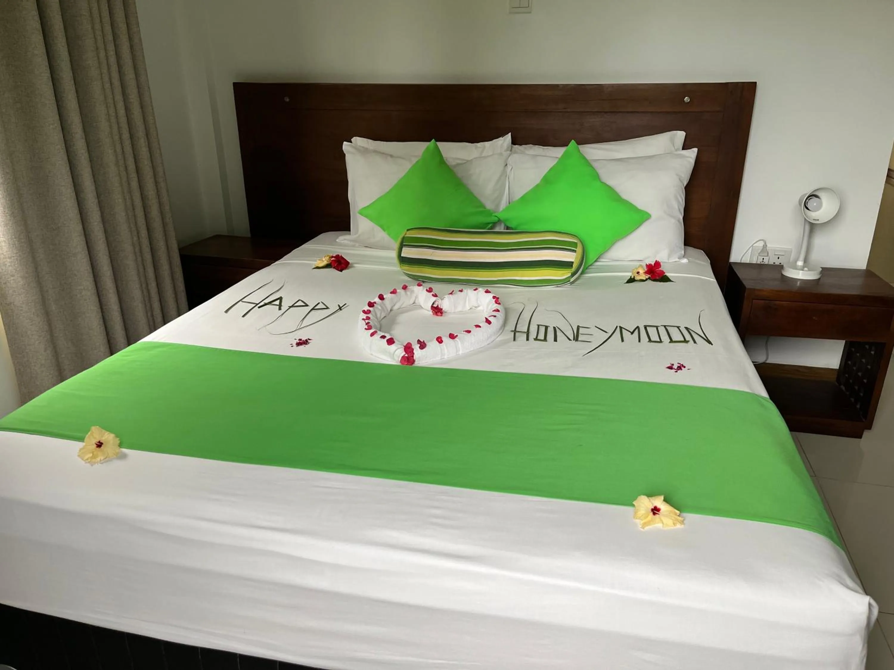 Bed in Kanasuk Self catering Apartments