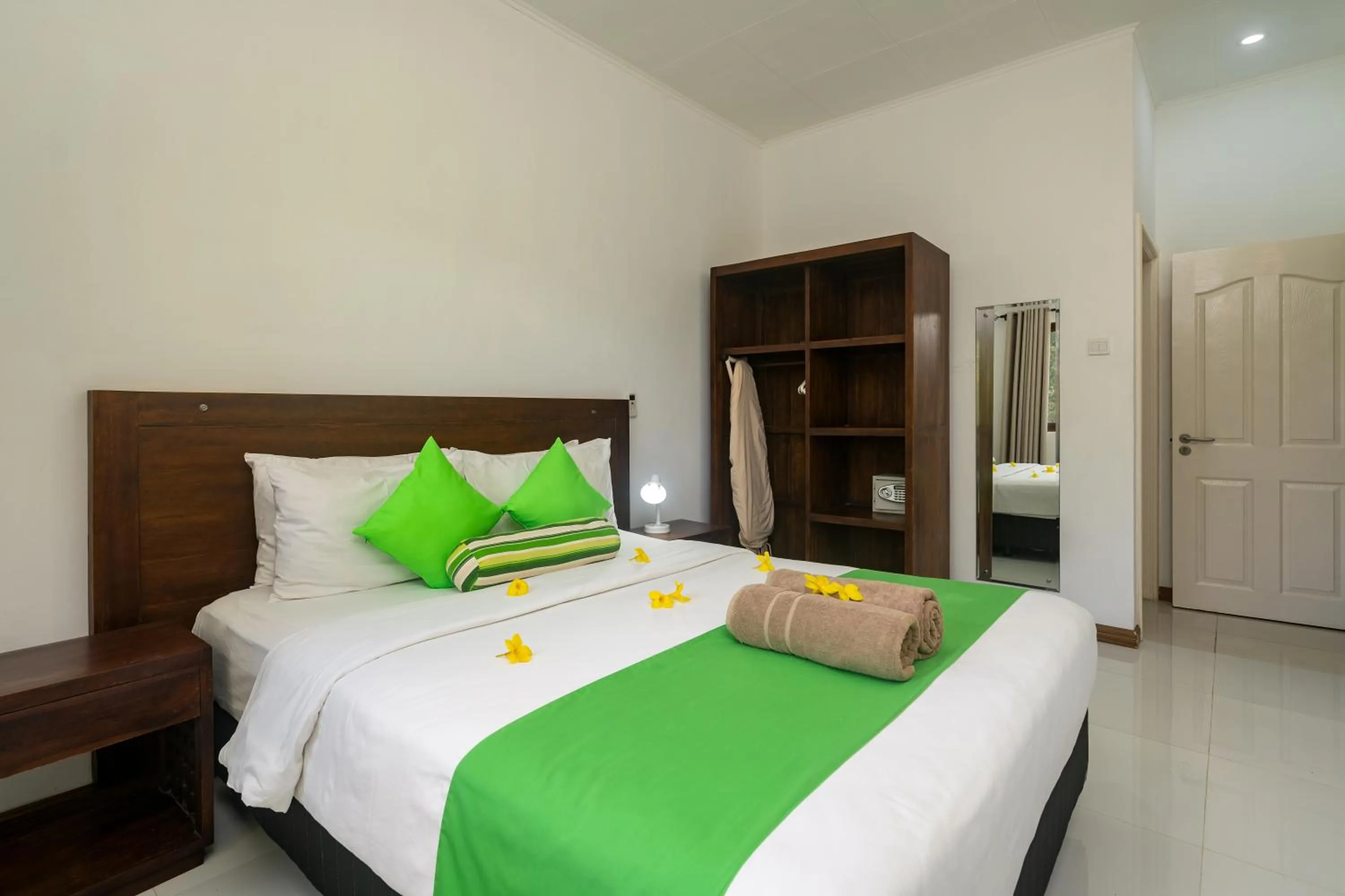 Bed in Kanasuk Self catering Apartments