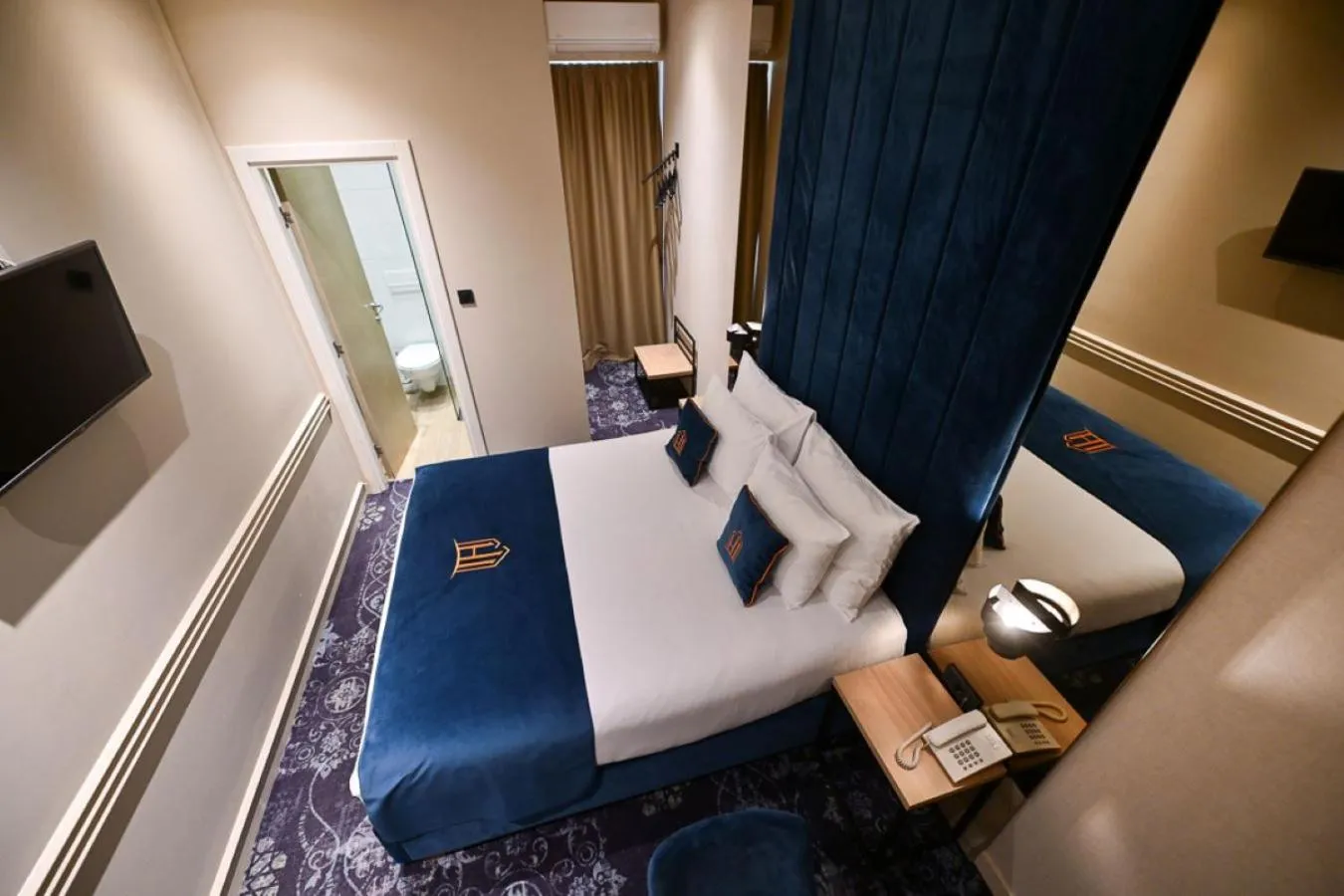 Bedroom, Bed in Hotel Ideja