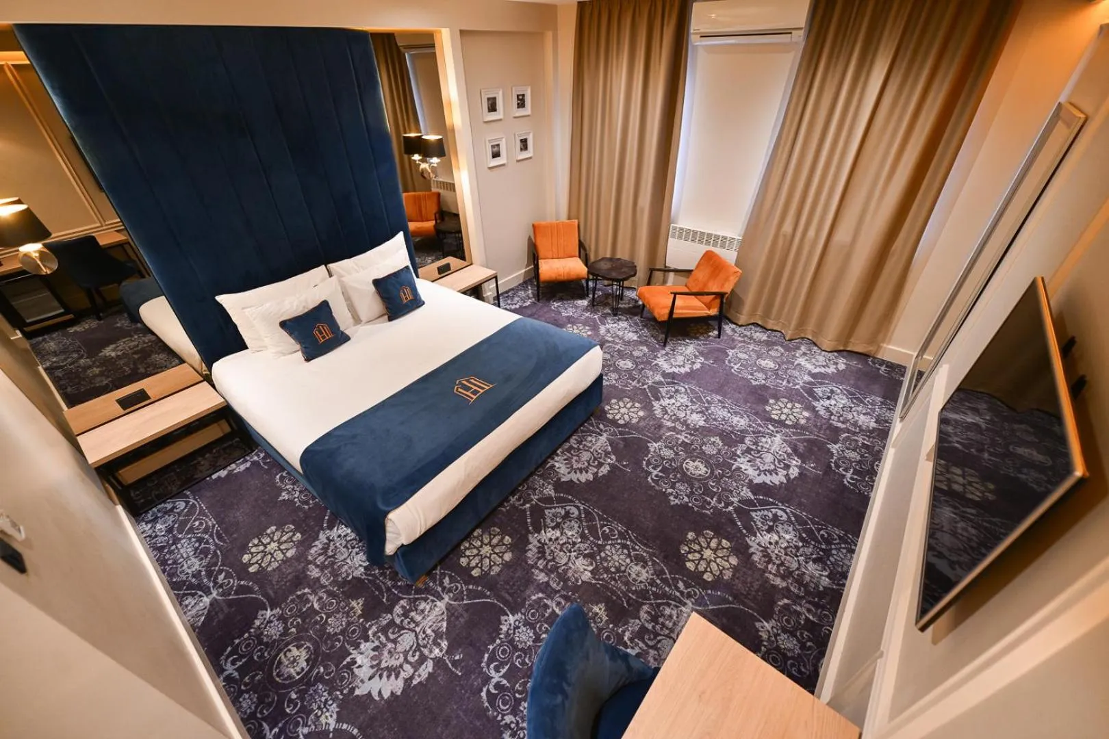 Bedroom, Bed in Hotel Ideja