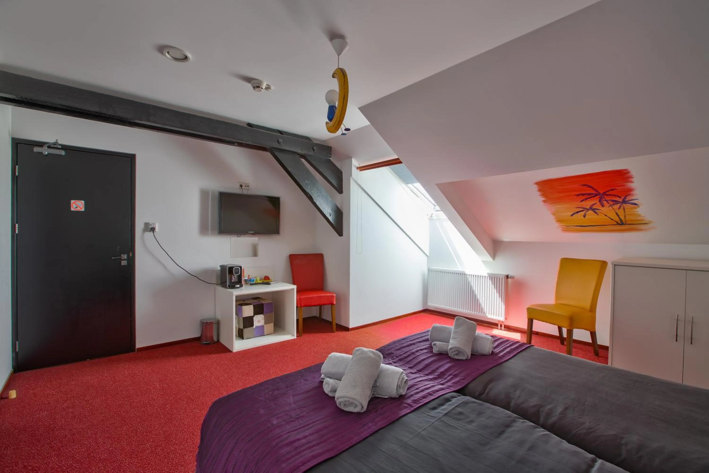 Bed in Hotel Cuba Libre