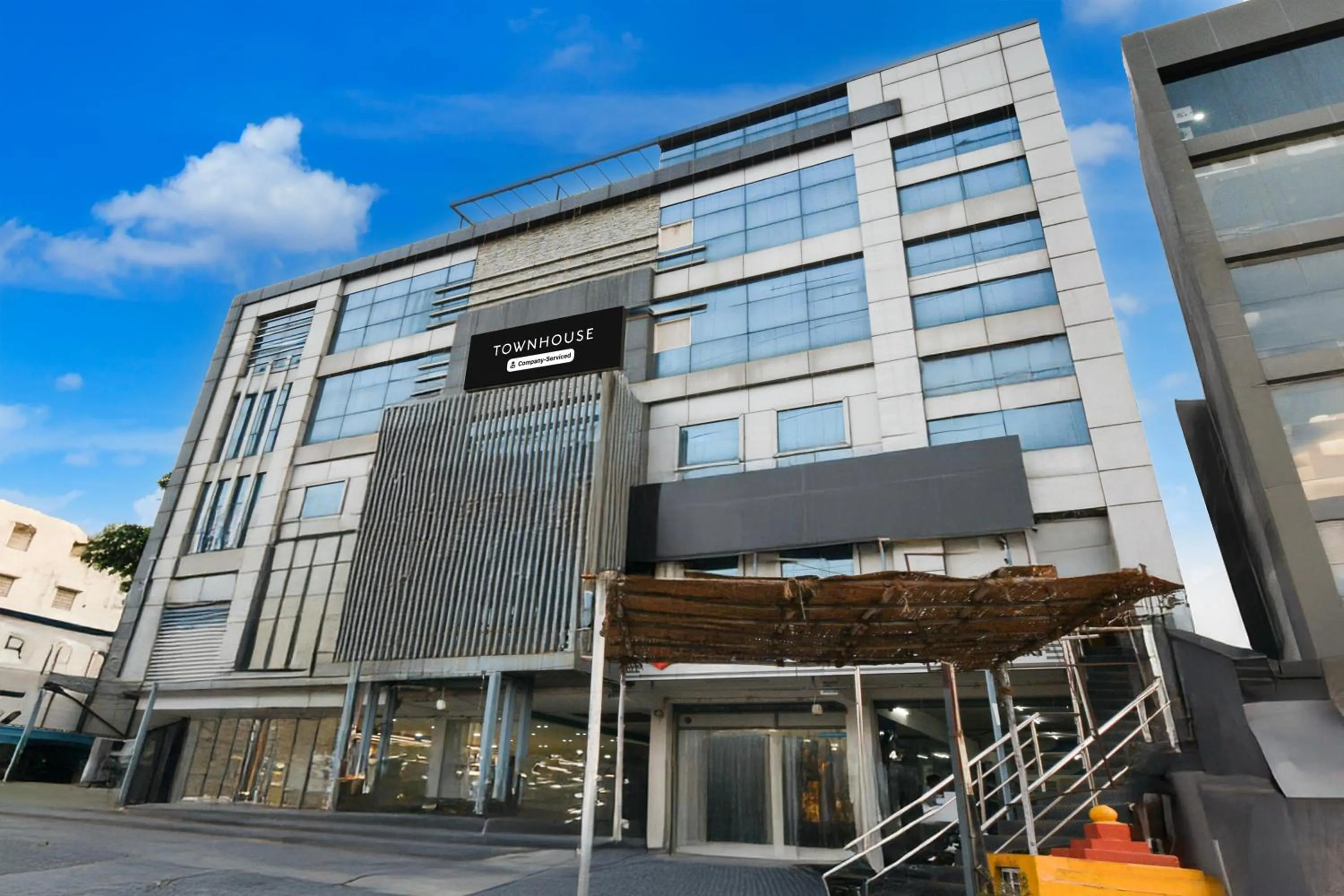 Facade/entrance in Collection O Hotel Surabhi