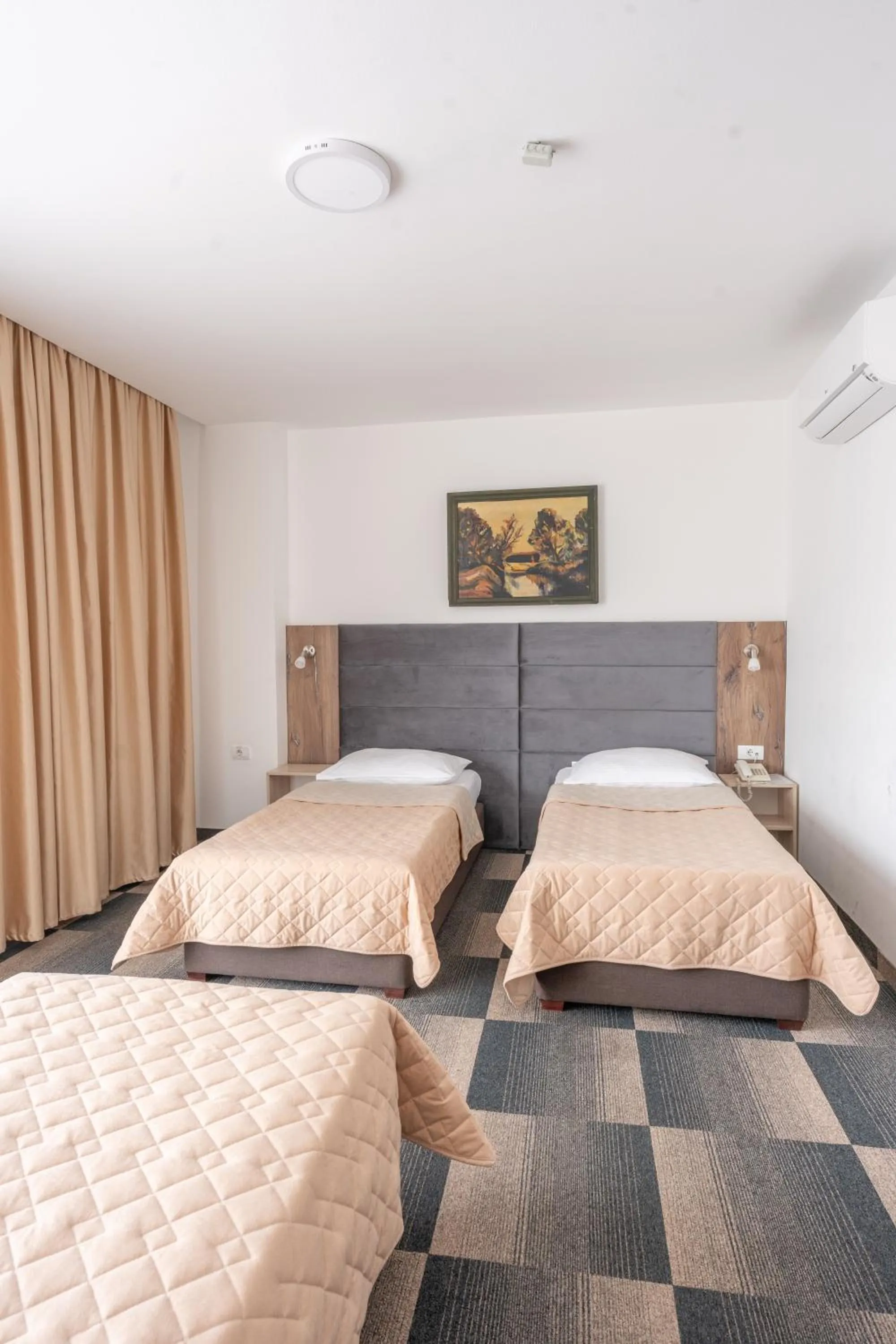 Bed in Hotel Slavija