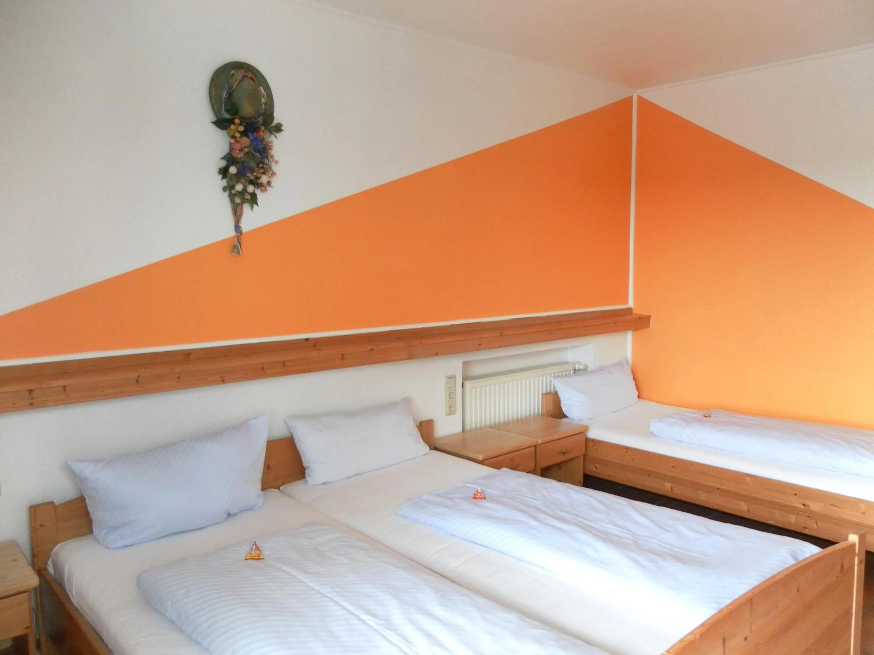 Bed in Landgasthof Asum