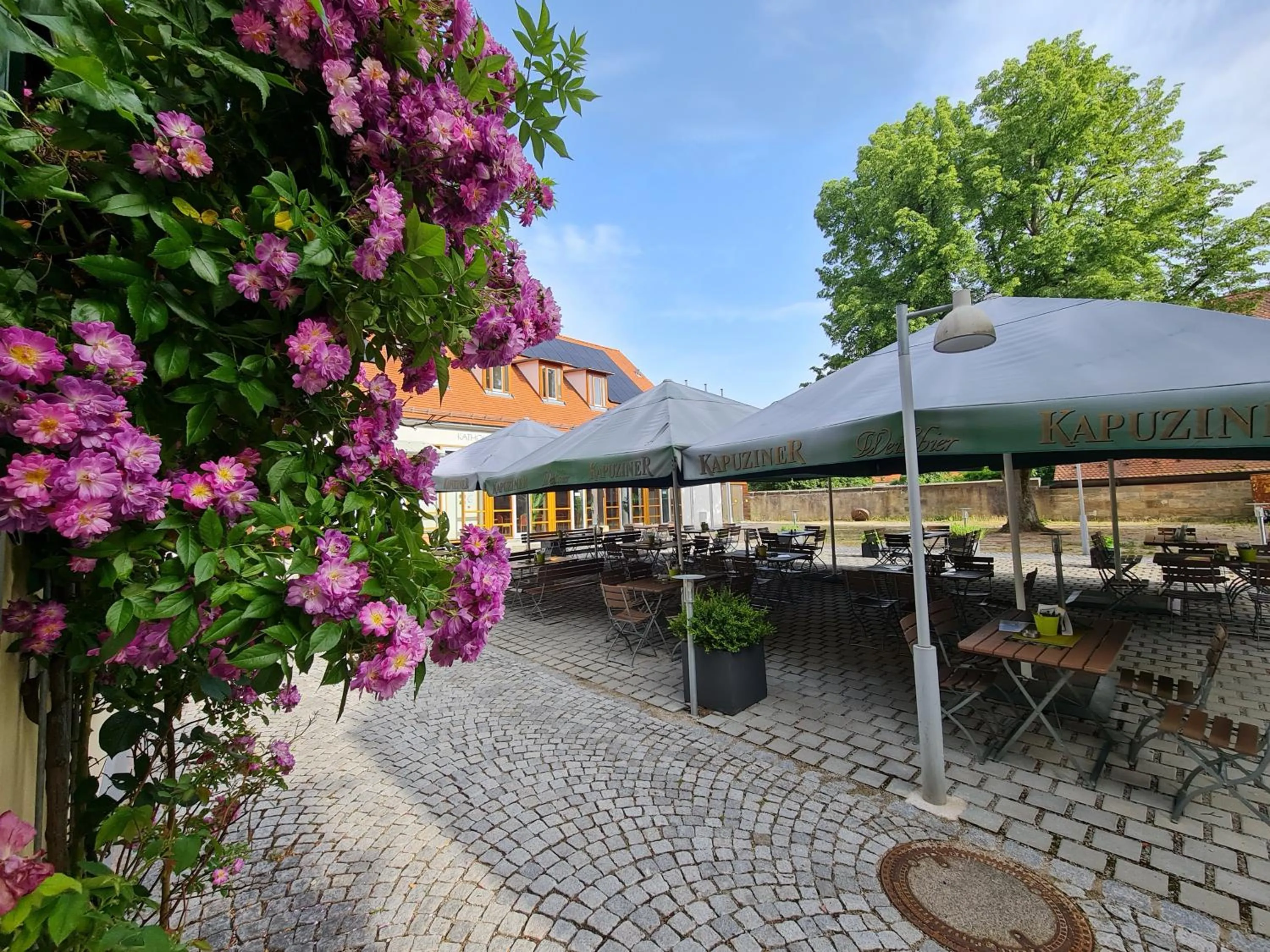 Patio in Gasthof zur Post
