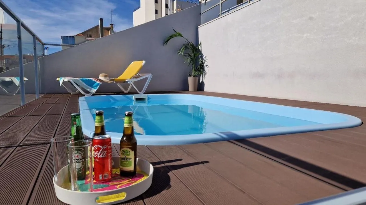 Swimming pool in Hotel 3K Madrid